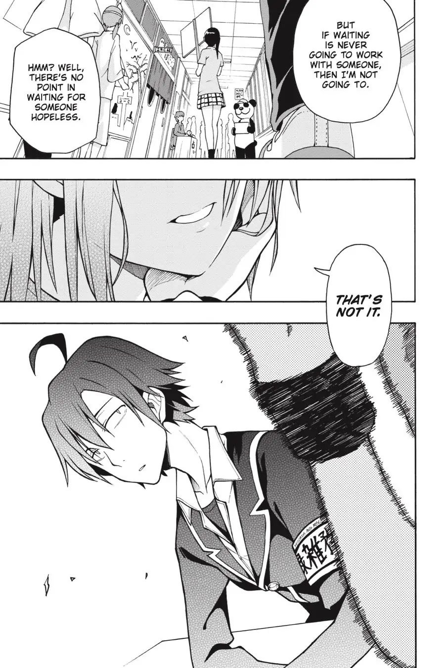 My Youth Romantic Comedy Is Wrong as I Expected @ comic Chapter 40 page 11 - Chapter 40