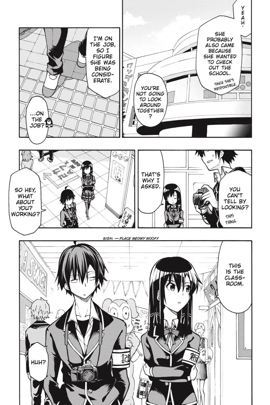 My Youth Romantic Comedy Is Wrong as I Expected @ comic Chapter 40 page 19 - Chapter 40