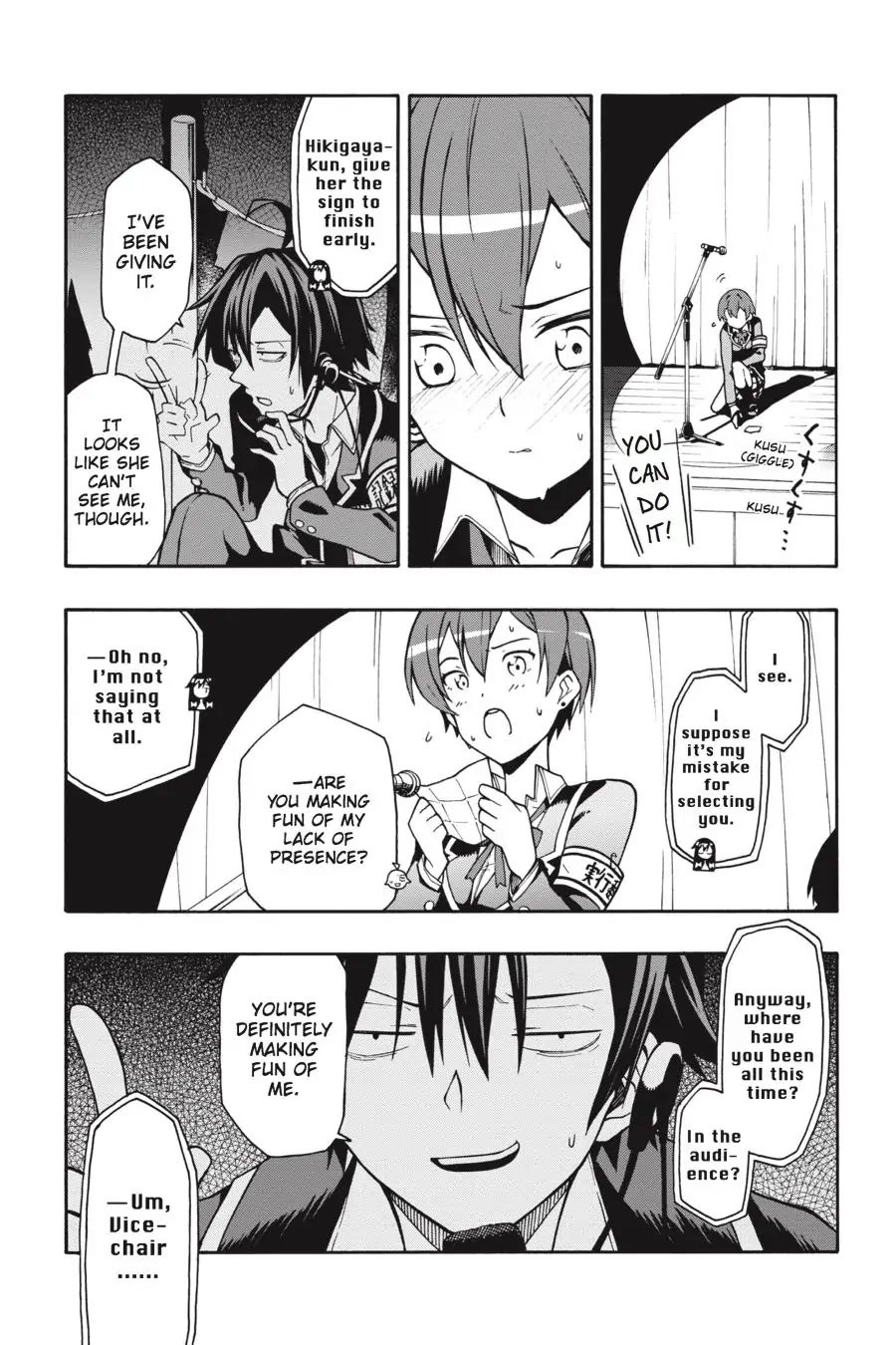 My Youth Romantic Comedy Is Wrong as I Expected @ comic Chapter 40 page 5 - Chapter 40