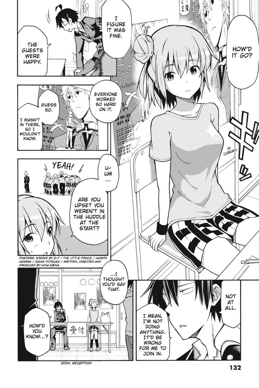 My Youth Romantic Comedy Is Wrong as I Expected @ comic Chapter 40 page 8 - Chapter 40