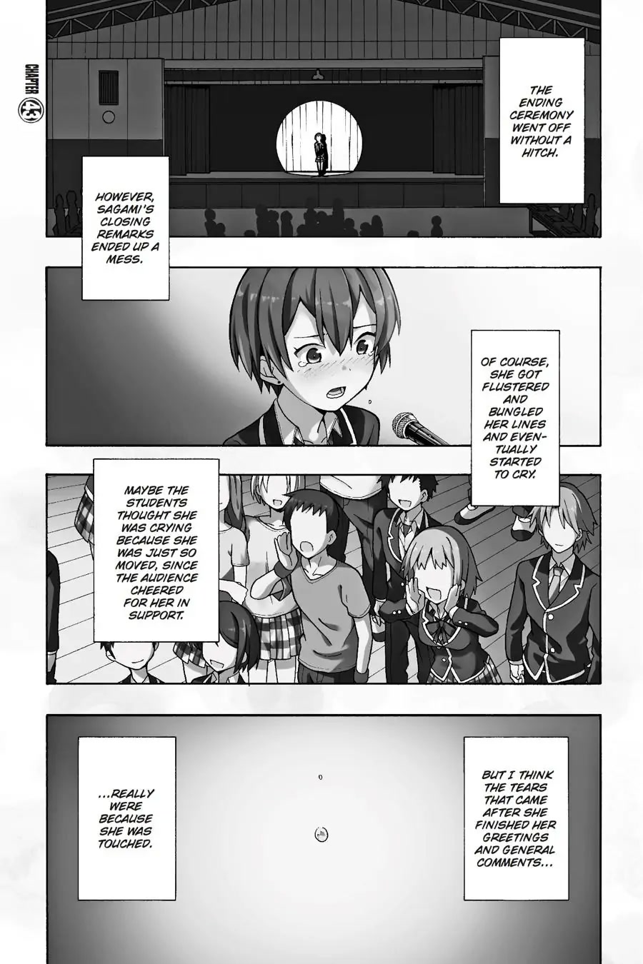 My Youth Romantic Comedy Is Wrong as I Expected @ comic Chapter 43 page 1 - Chapter 43