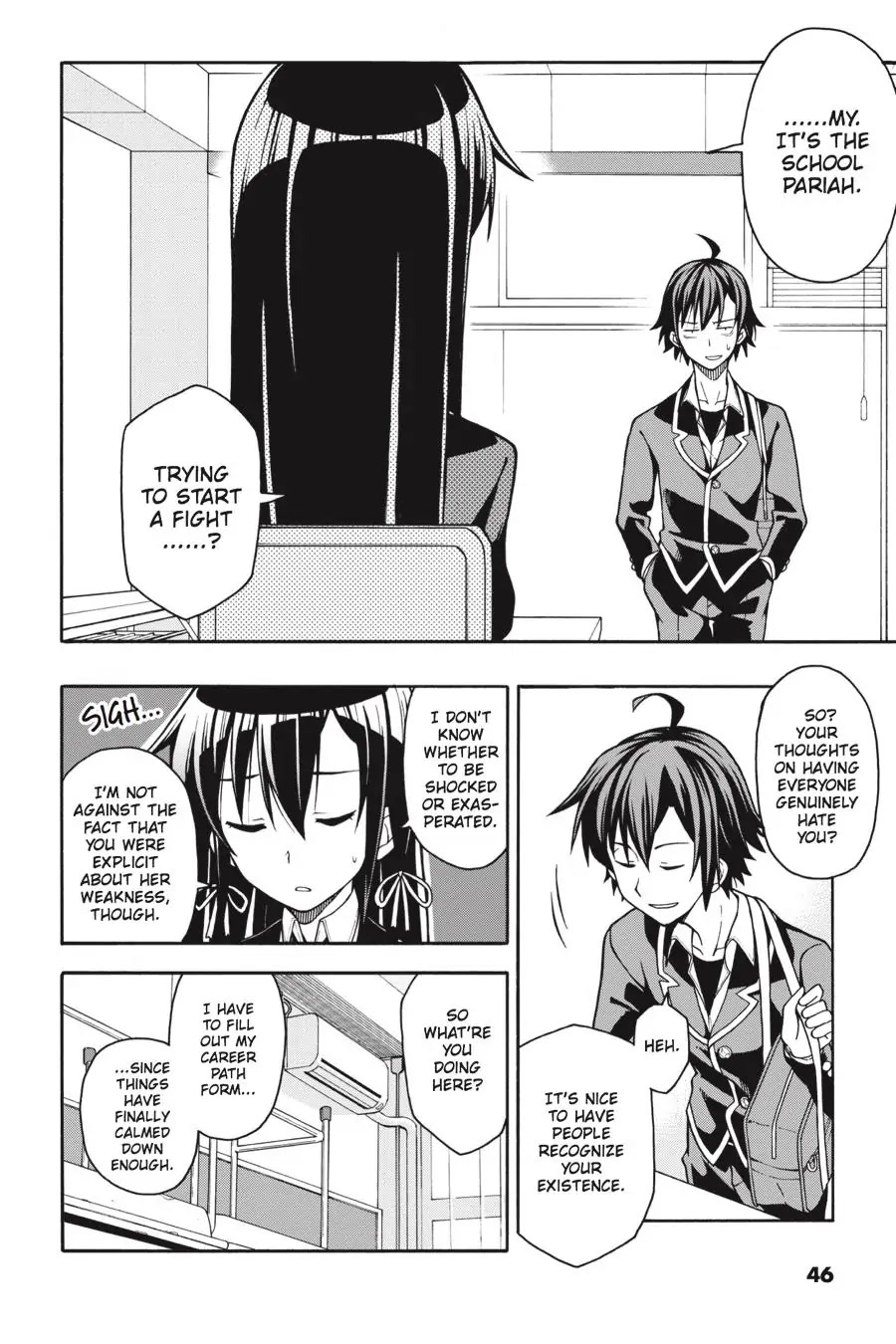 My Youth Romantic Comedy Is Wrong as I Expected @ comic Chapter 43 page 13 - Chapter 43