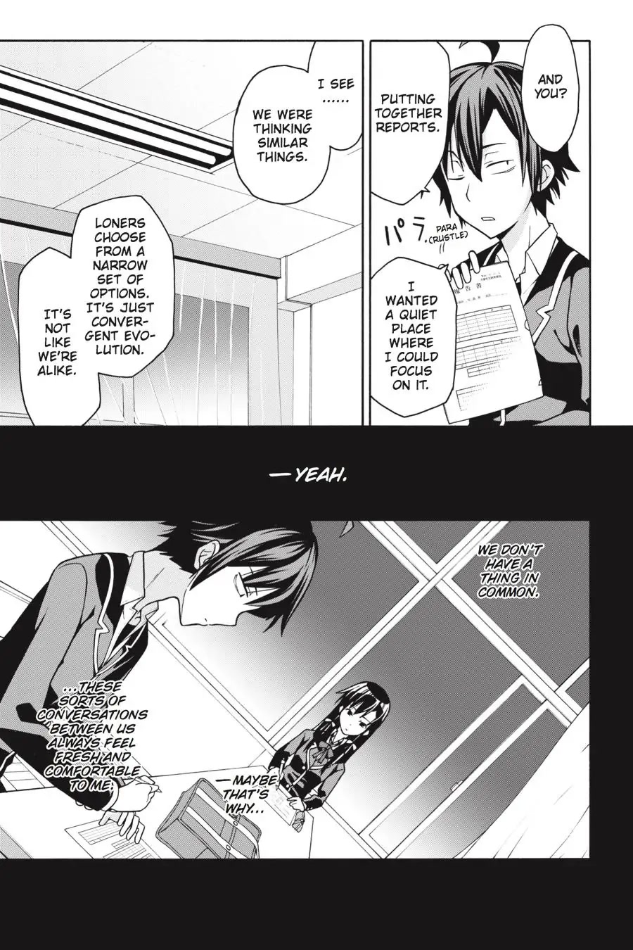My Youth Romantic Comedy Is Wrong as I Expected @ comic Chapter 43 page 14 - Chapter 43