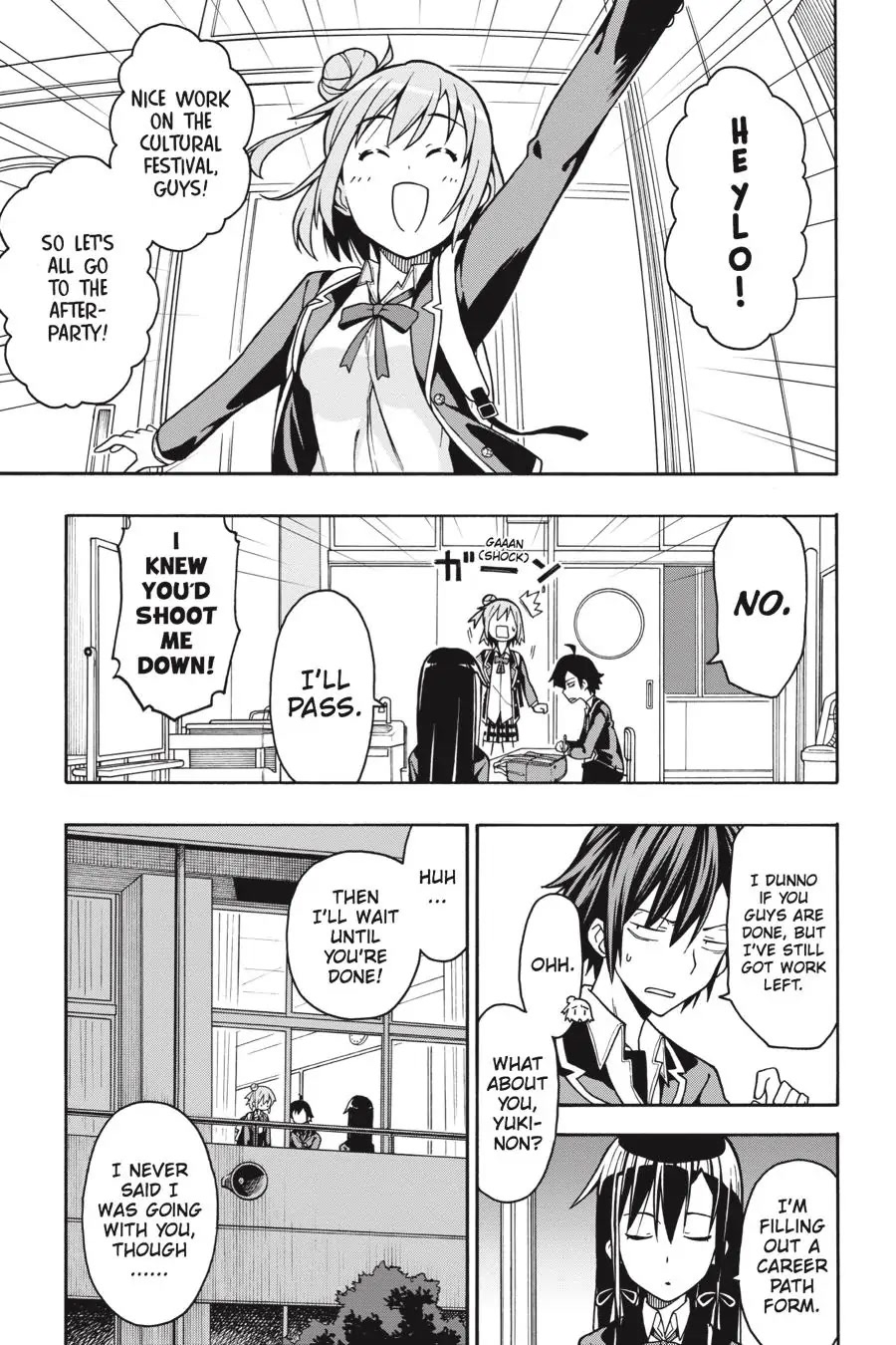 My Youth Romantic Comedy Is Wrong as I Expected @ comic Chapter 43 page 22 - Chapter 43