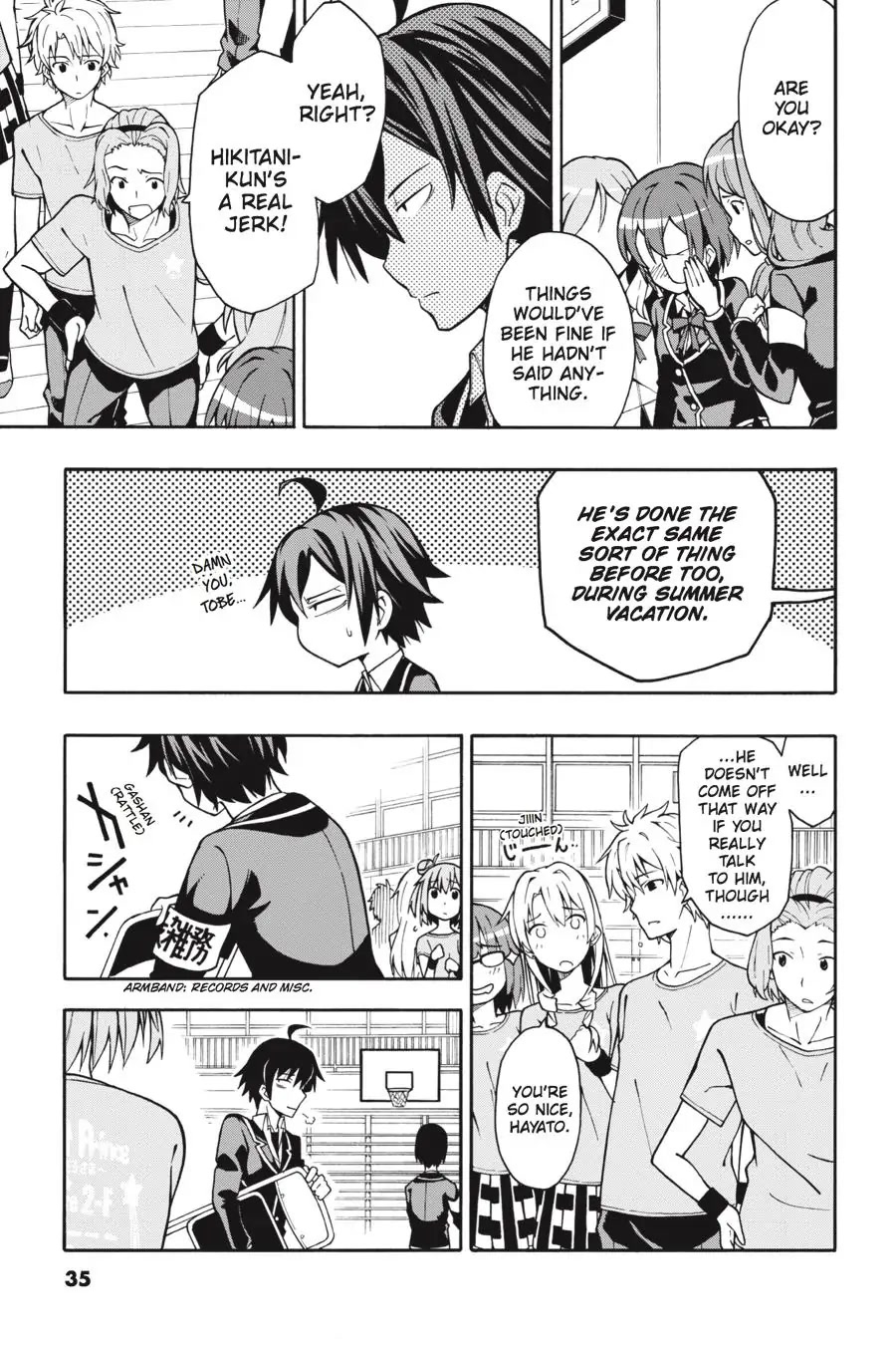My Youth Romantic Comedy Is Wrong as I Expected @ comic Chapter 43 page 3 - Chapter 43