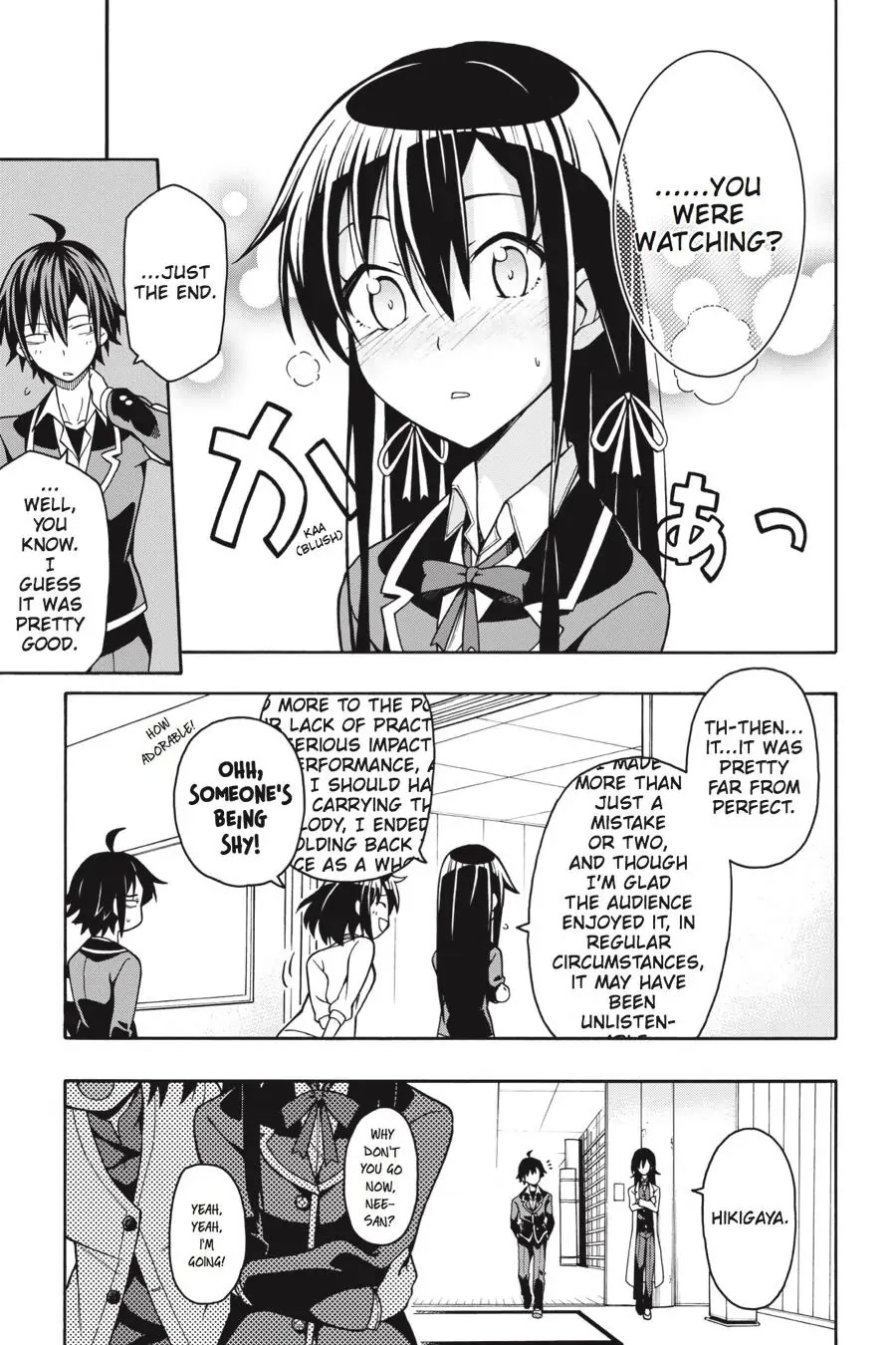 My Youth Romantic Comedy Is Wrong as I Expected @ comic Chapter 43 page 7 - Chapter 43