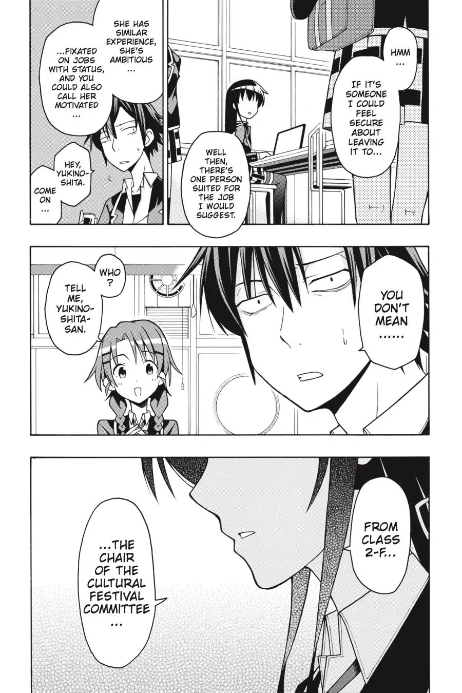 My Youth Romantic Comedy Is Wrong as I Expected @ comic Chapter 44 page 10 - Chapter 44