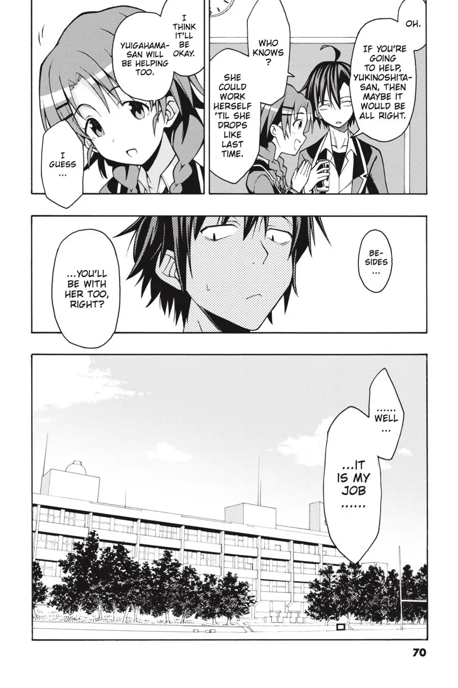 My Youth Romantic Comedy Is Wrong as I Expected @ comic Chapter 44 page 12 - Chapter 44