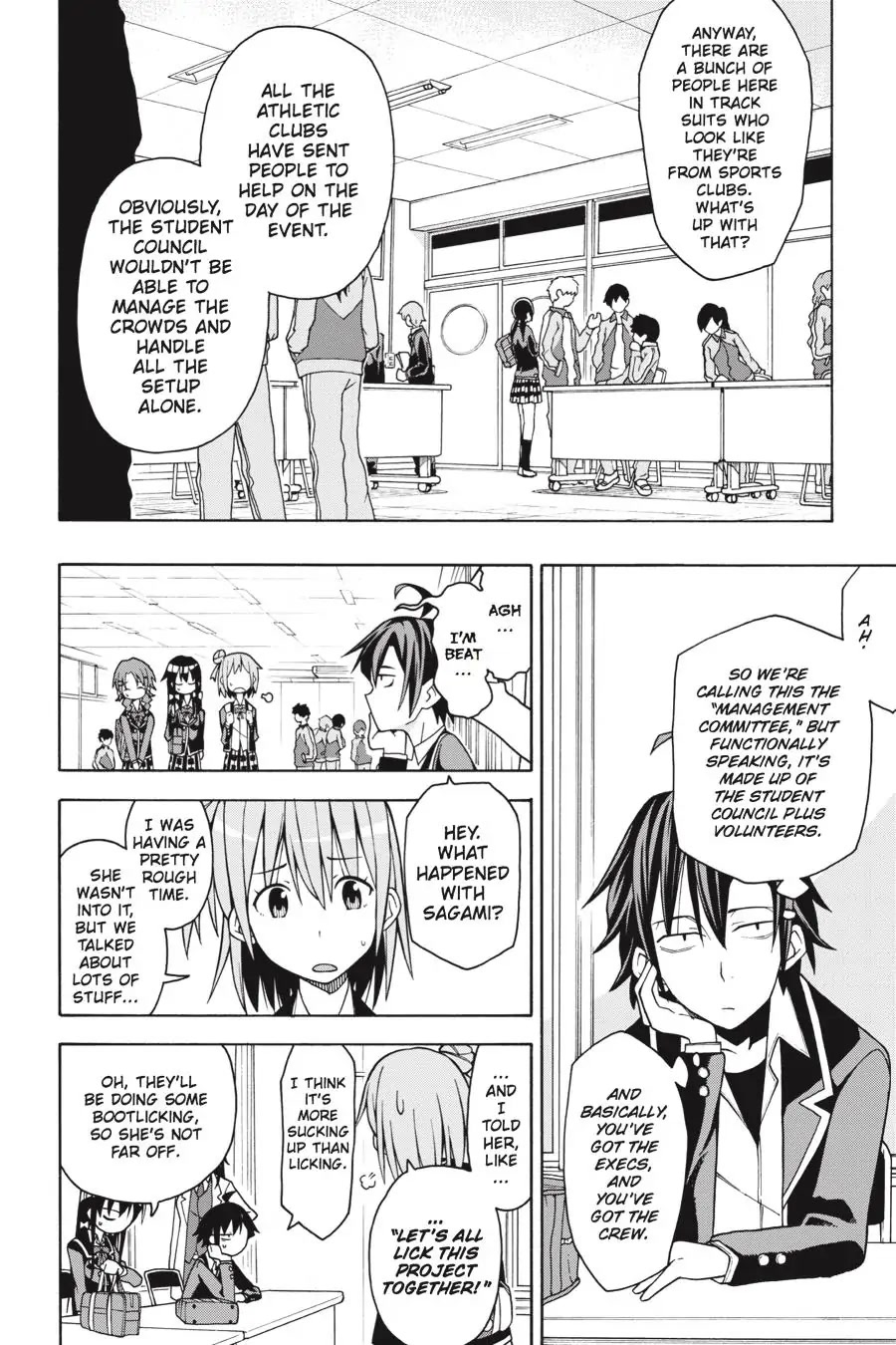 My Youth Romantic Comedy Is Wrong as I Expected @ comic Chapter 44 page 14 - Chapter 44