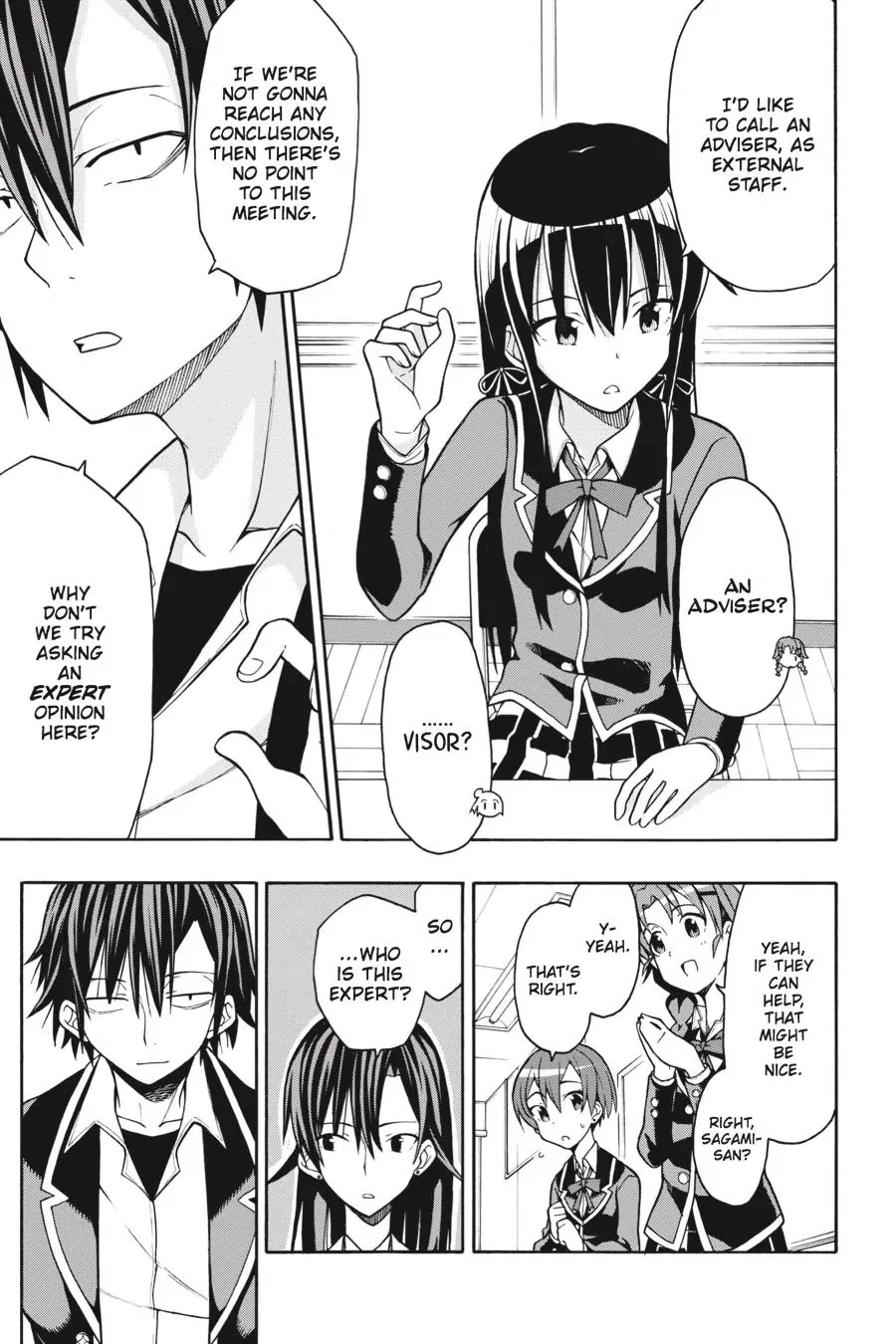 My Youth Romantic Comedy Is Wrong as I Expected @ comic Chapter 44 page 21 - Chapter 44