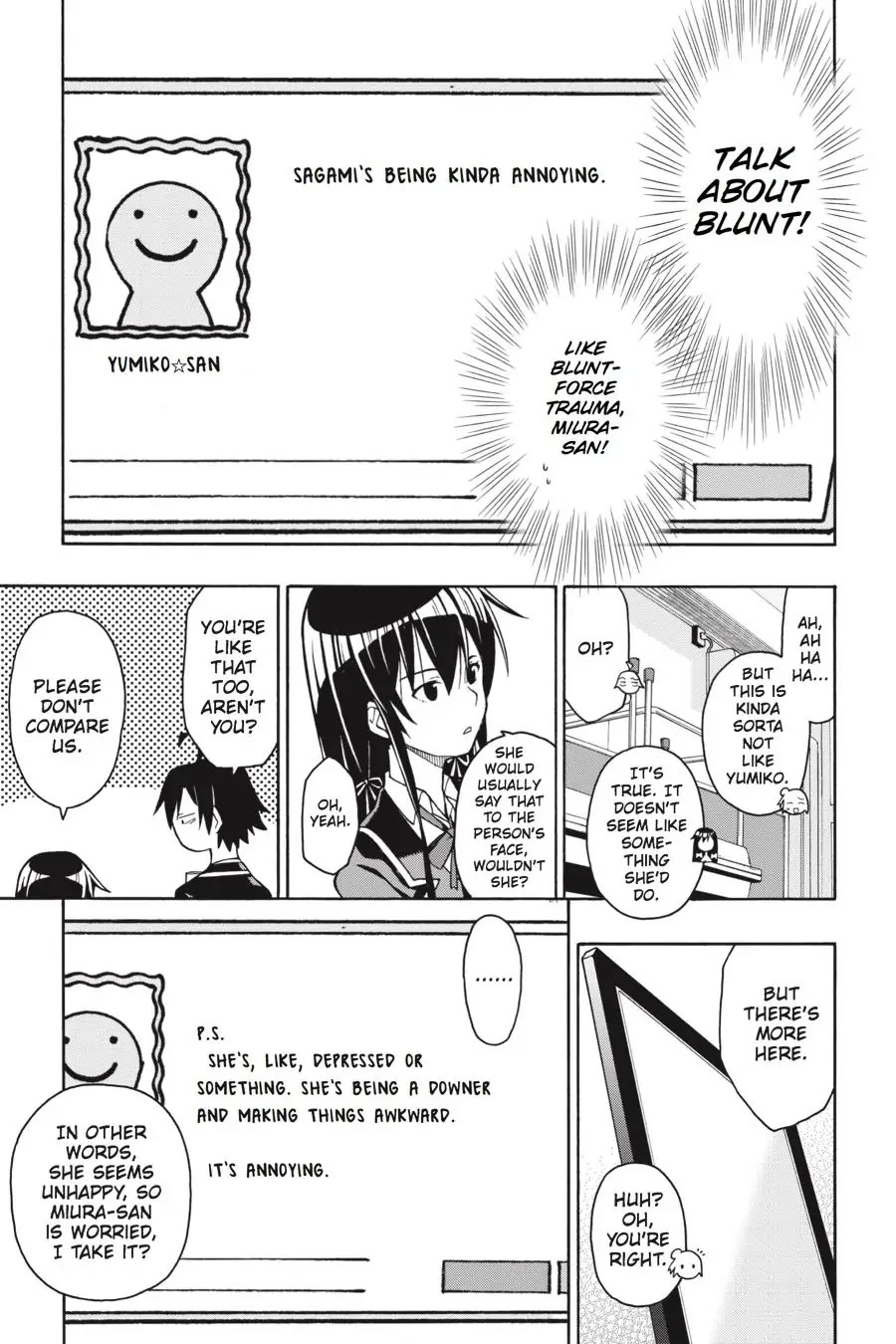 My Youth Romantic Comedy Is Wrong as I Expected @ comic Chapter 44 page 3 - Chapter 44