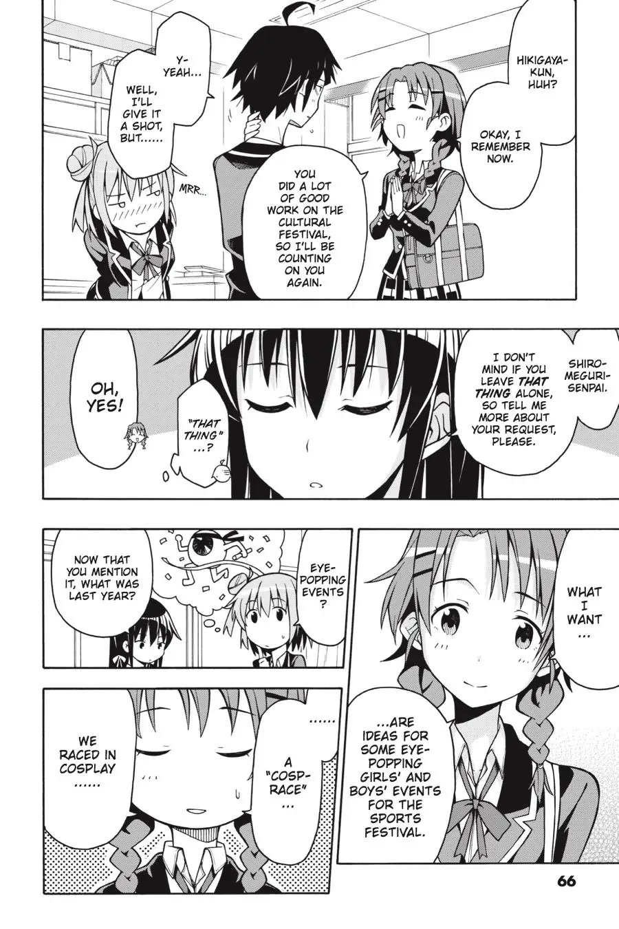 My Youth Romantic Comedy Is Wrong as I Expected @ comic Chapter 44 page 8 - Chapter 44