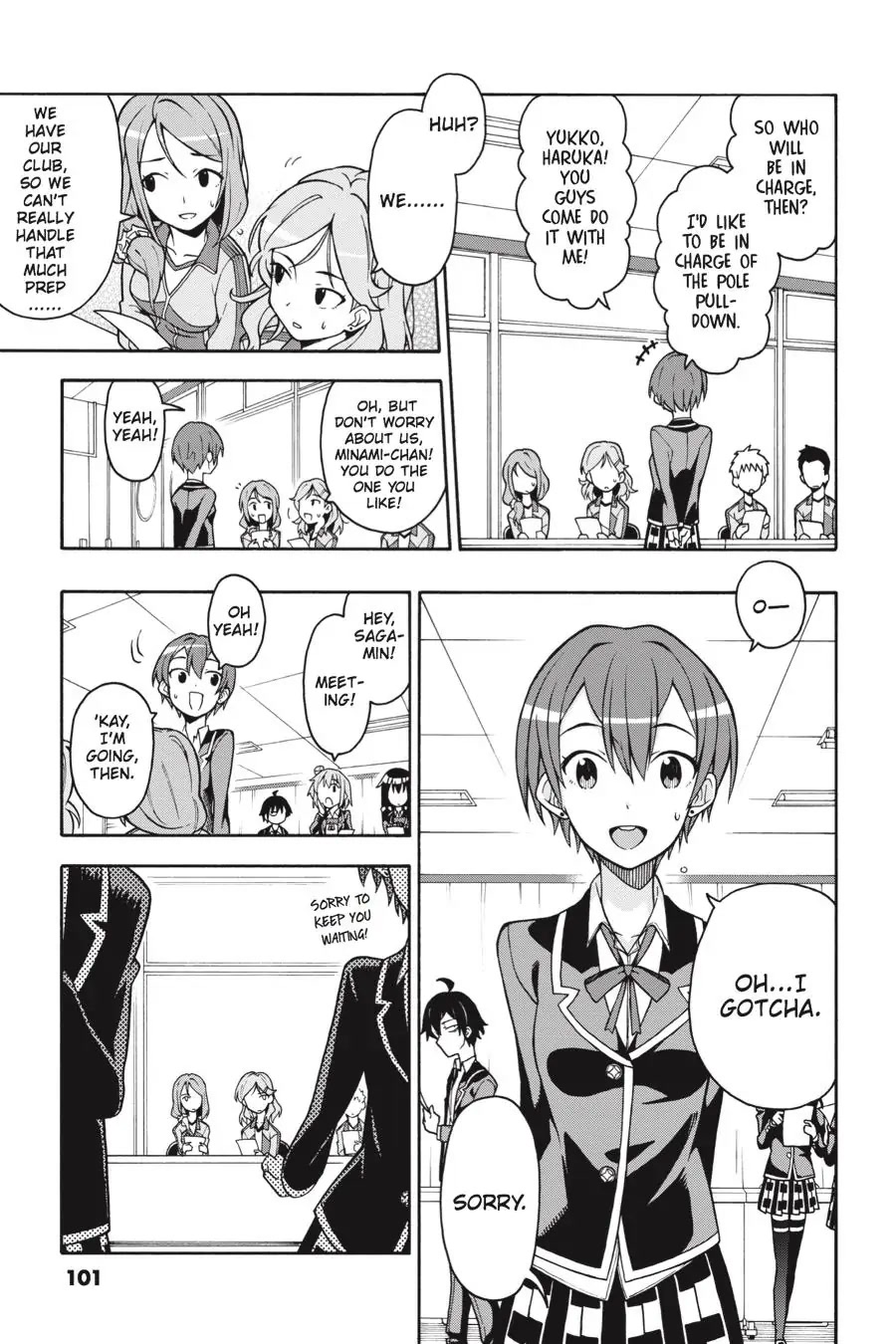 My Youth Romantic Comedy Is Wrong as I Expected @ comic Chapter 45 page 15 - Chapter 45