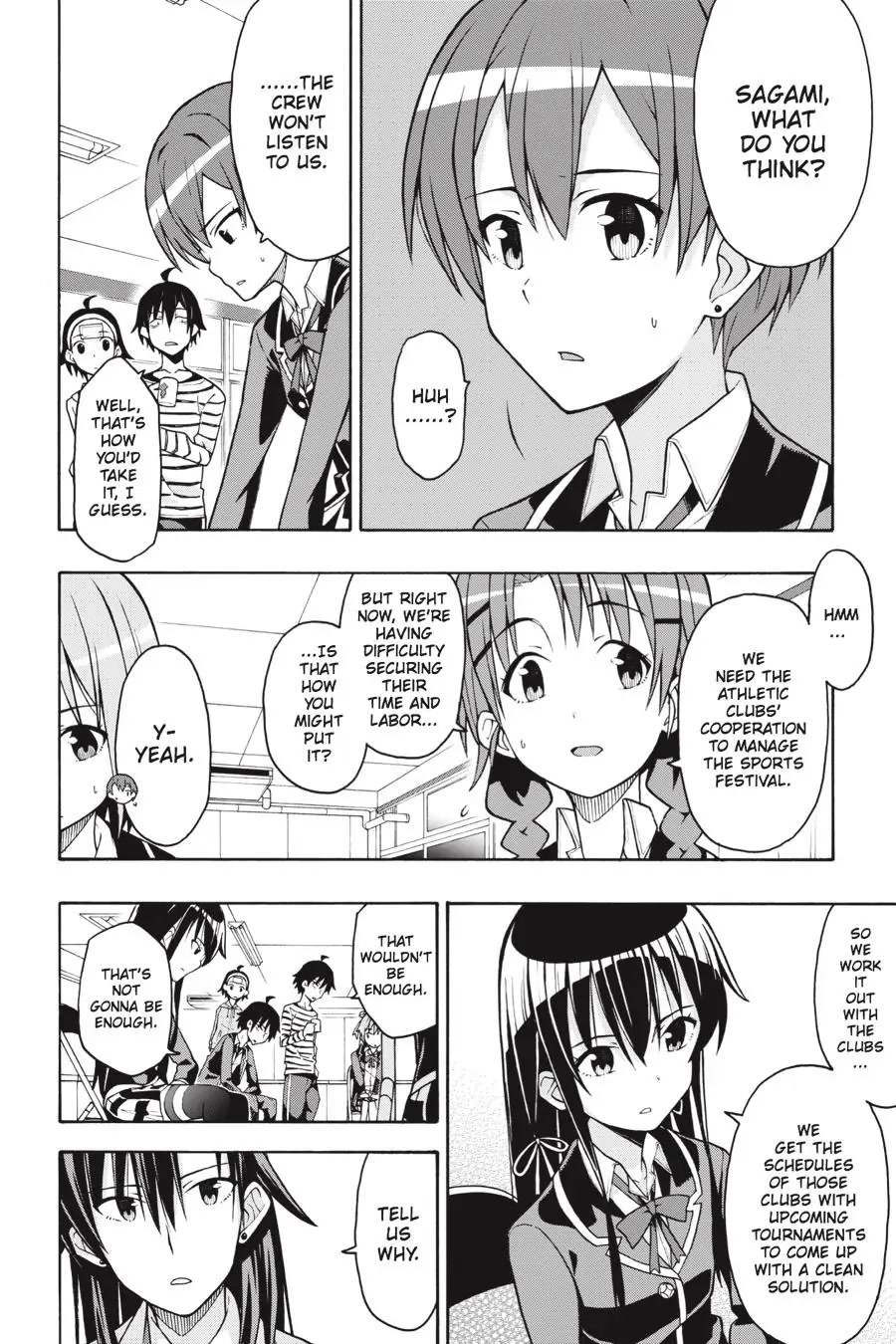 My Youth Romantic Comedy Is Wrong as I Expected @ comic Chapter 45 page 20 - Chapter 45