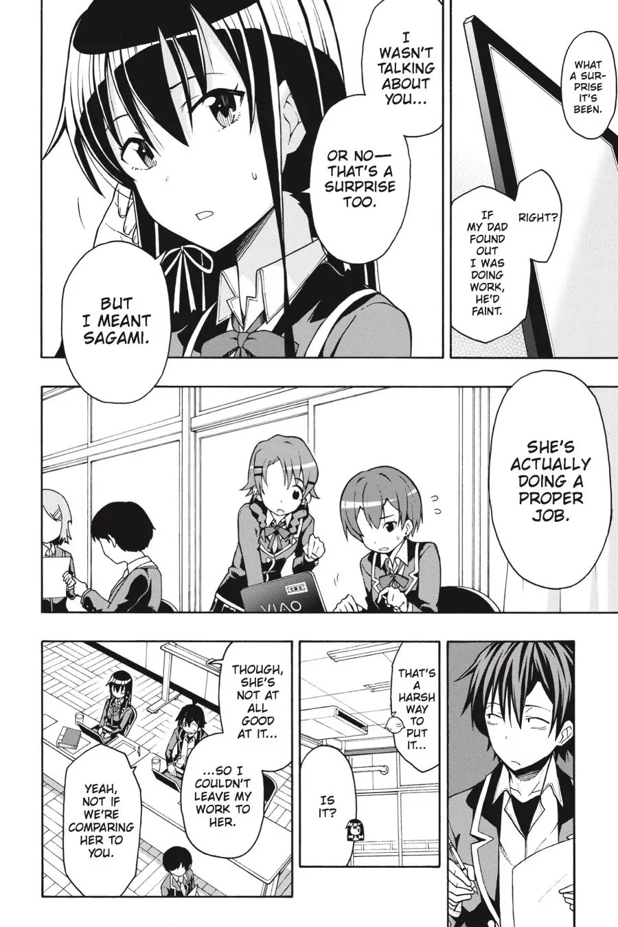 My Youth Romantic Comedy Is Wrong as I Expected @ comic Chapter 46 page 16 - Chapter 46