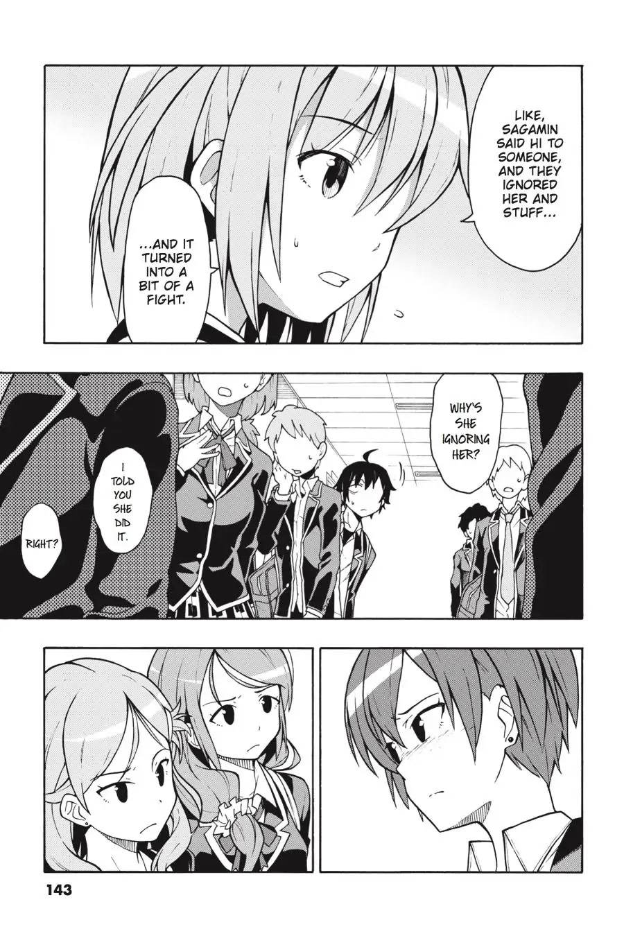 My Youth Romantic Comedy Is Wrong as I Expected @ comic Chapter 46 page 27 - Chapter 46