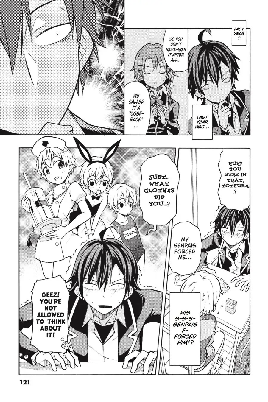 My Youth Romantic Comedy Is Wrong as I Expected @ comic Chapter 46 page 5 - Chapter 46