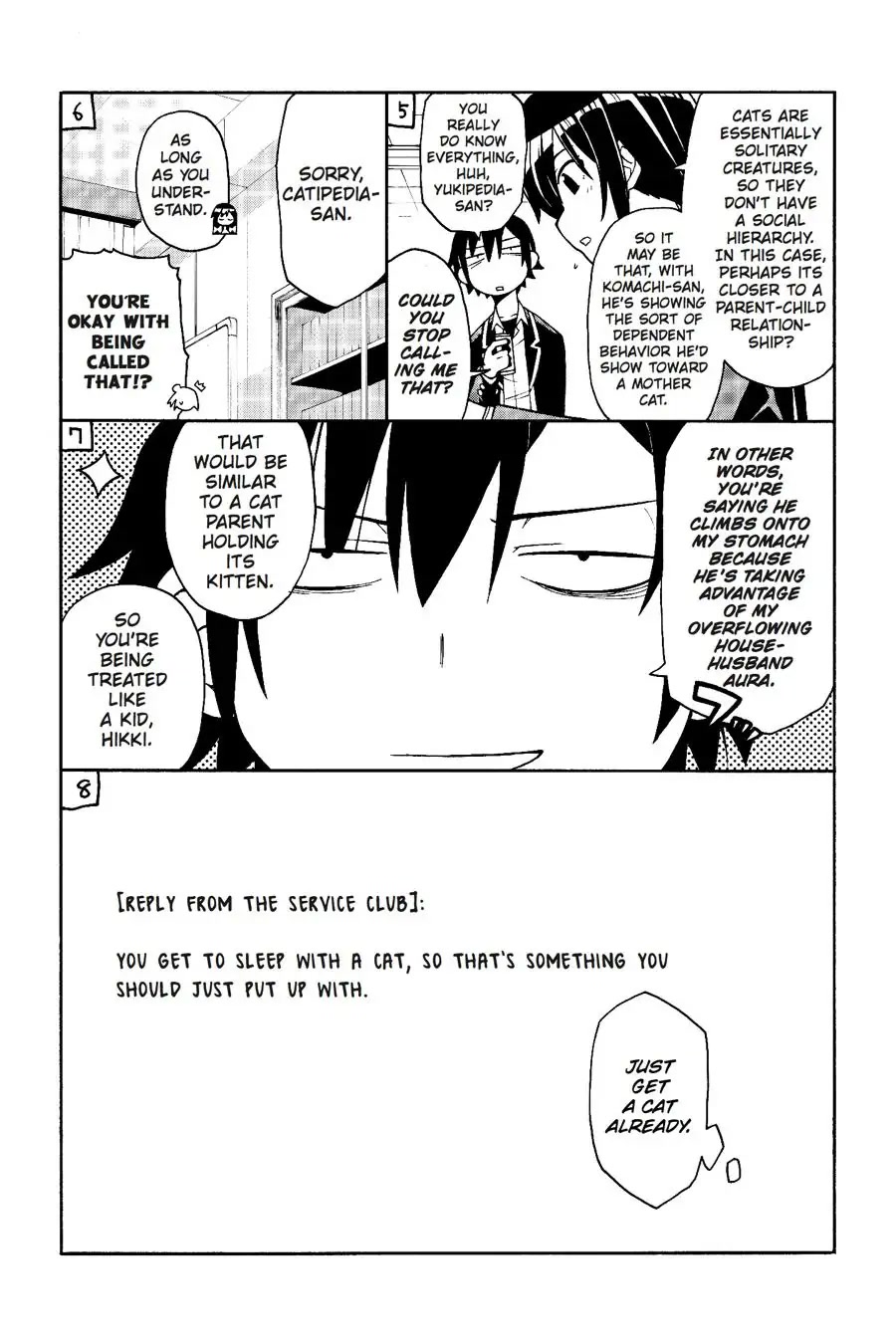 My Youth Romantic Comedy Is Wrong as I Expected @ comic Chapter 47 page 33 - Chapter 47