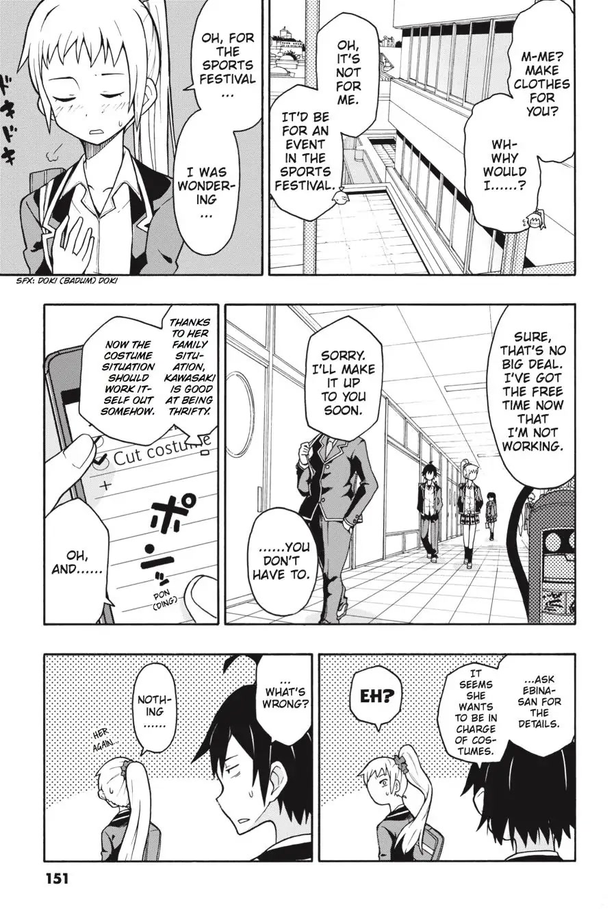 My Youth Romantic Comedy Is Wrong as I Expected @ comic Chapter 47 page 7 - Chapter 47