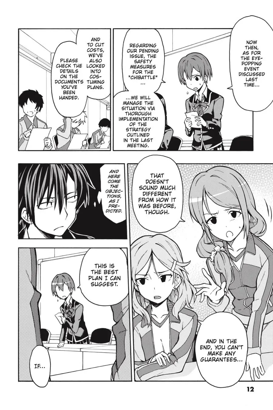 My Youth Romantic Comedy Is Wrong as I Expected @ comic Chapter 48 page 13 - Chapter 48