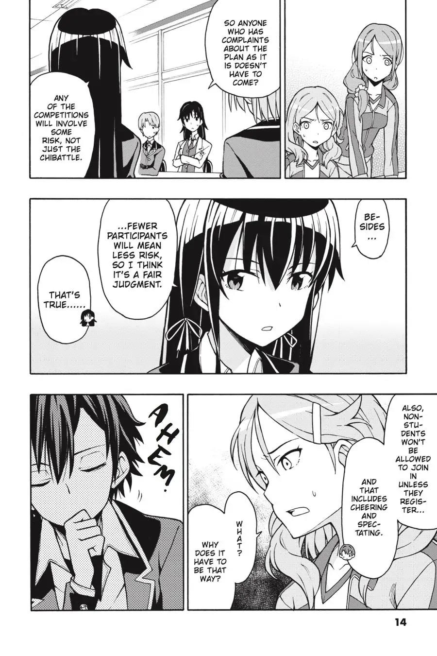 My Youth Romantic Comedy Is Wrong as I Expected @ comic Chapter 48 page 15 - Chapter 48