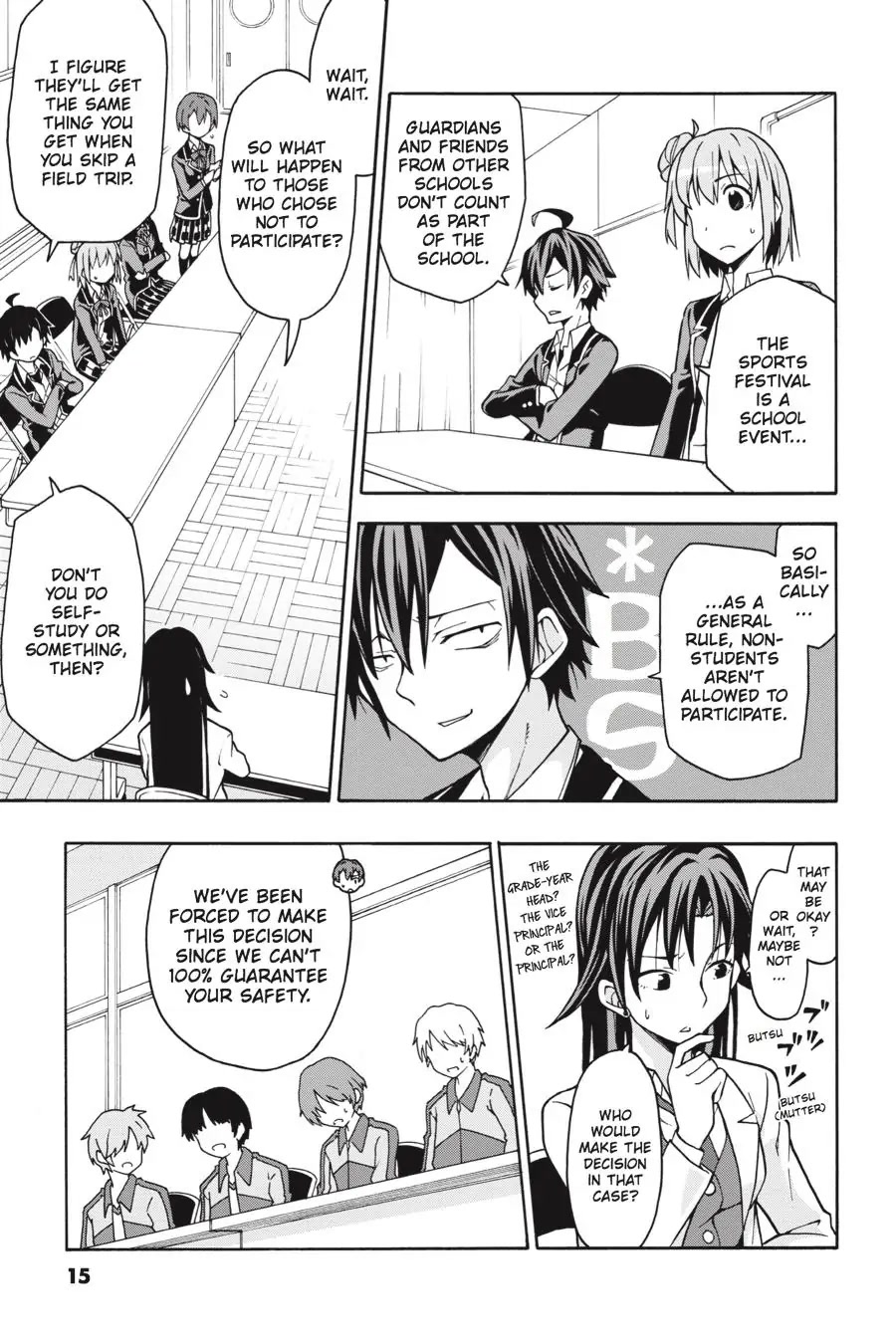 My Youth Romantic Comedy Is Wrong as I Expected @ comic Chapter 48 page 16 - Chapter 48