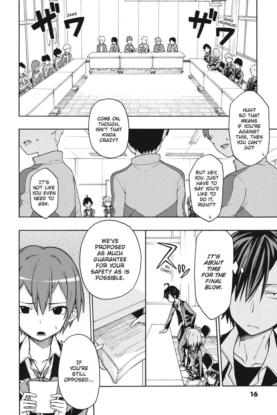 My Youth Romantic Comedy Is Wrong as I Expected @ comic Chapter 48 page 17 - Chapter 48