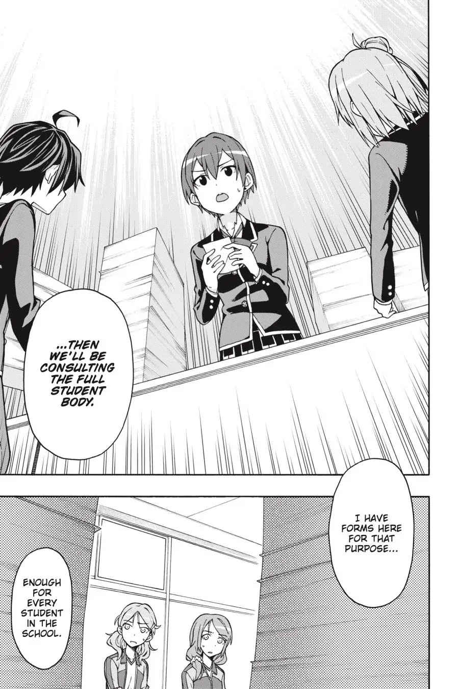 My Youth Romantic Comedy Is Wrong as I Expected @ comic Chapter 48 page 18 - Chapter 48