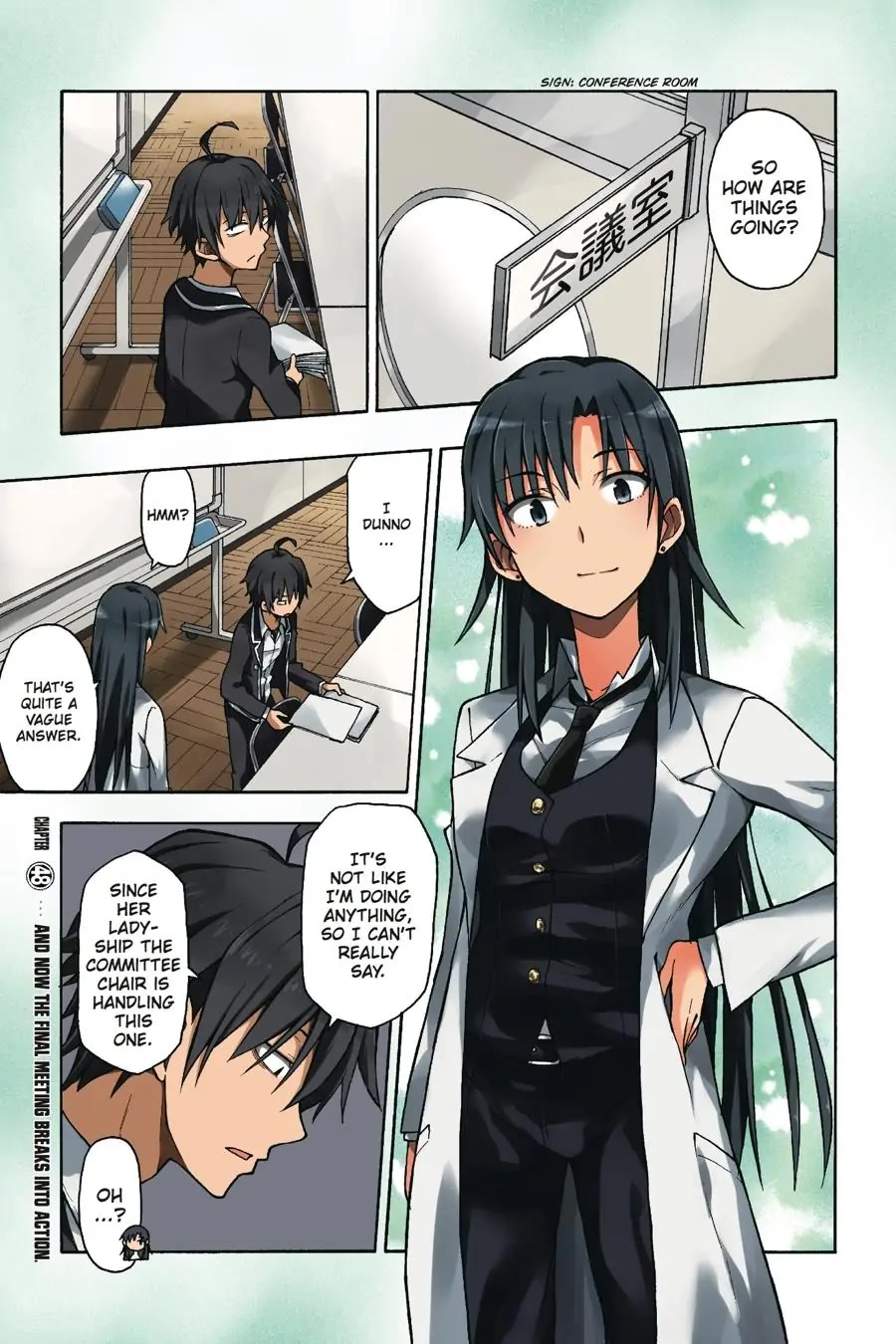 My Youth Romantic Comedy Is Wrong as I Expected @ comic Chapter 48 page 3 - Chapter 48