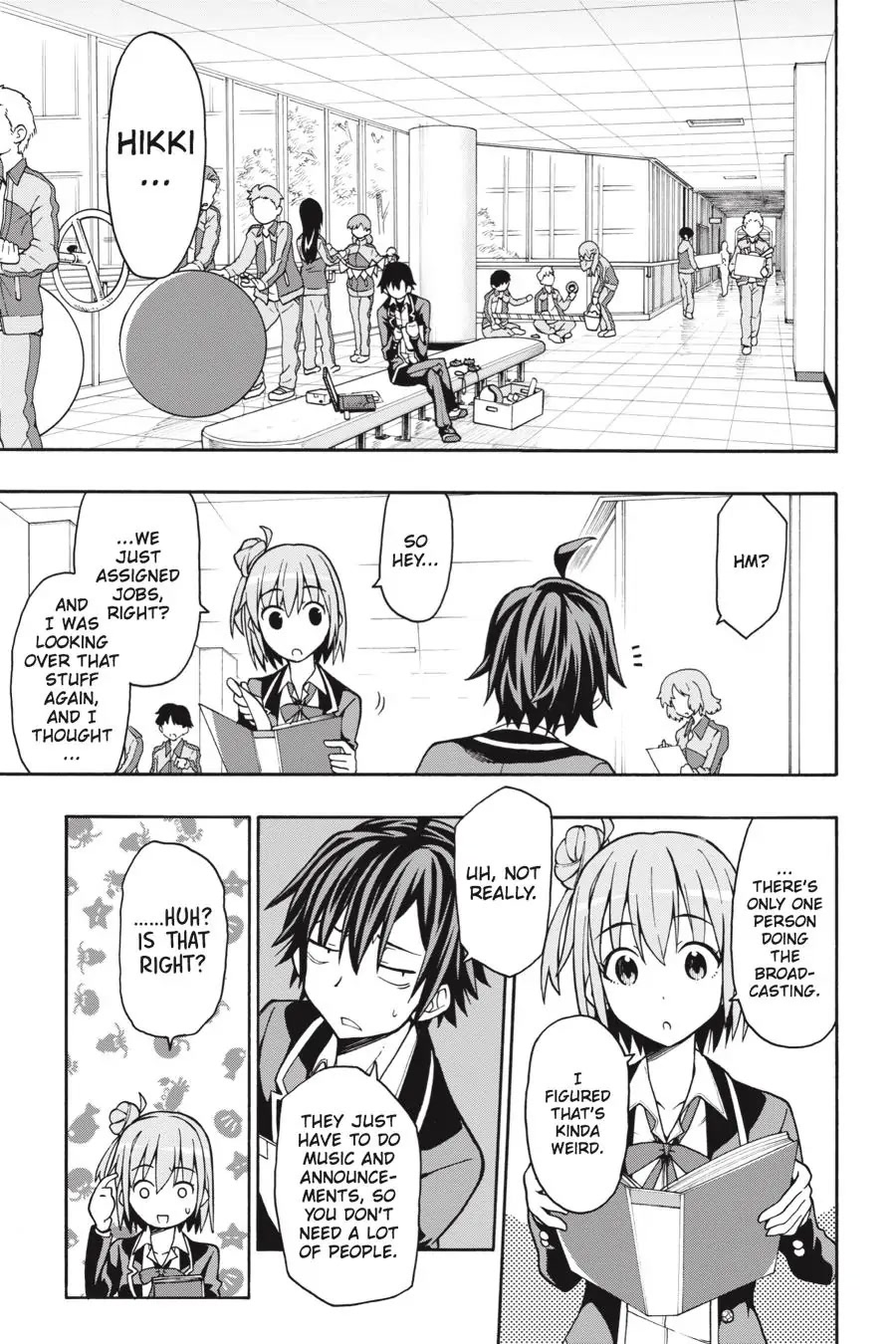 My Youth Romantic Comedy Is Wrong as I Expected @ comic Chapter 48 page 30 - Chapter 48