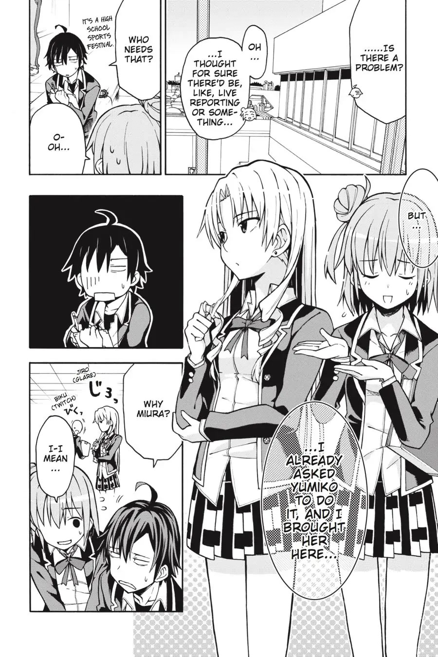My Youth Romantic Comedy Is Wrong as I Expected @ comic Chapter 48 page 31 - Chapter 48