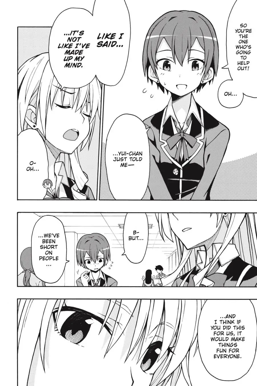 My Youth Romantic Comedy Is Wrong as I Expected @ comic Chapter 48 page 33 - Chapter 48