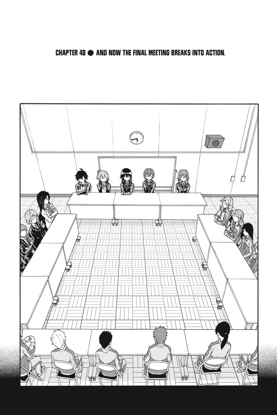 My Youth Romantic Comedy Is Wrong as I Expected @ comic Chapter 48 page 8 - Chapter 48