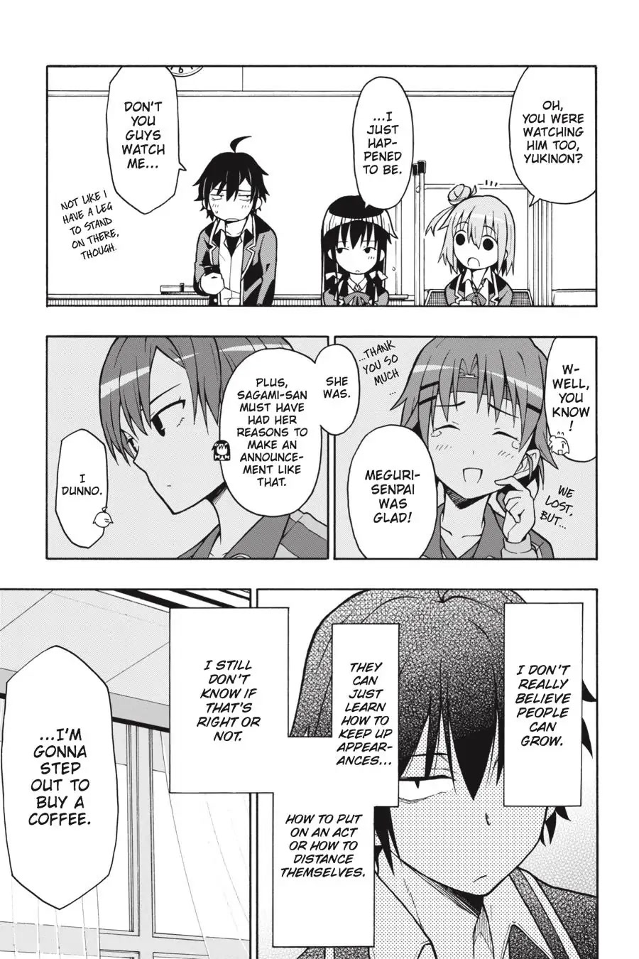 My Youth Romantic Comedy Is Wrong as I Expected @ comic Chapter 49 page 27 - Chapter 49