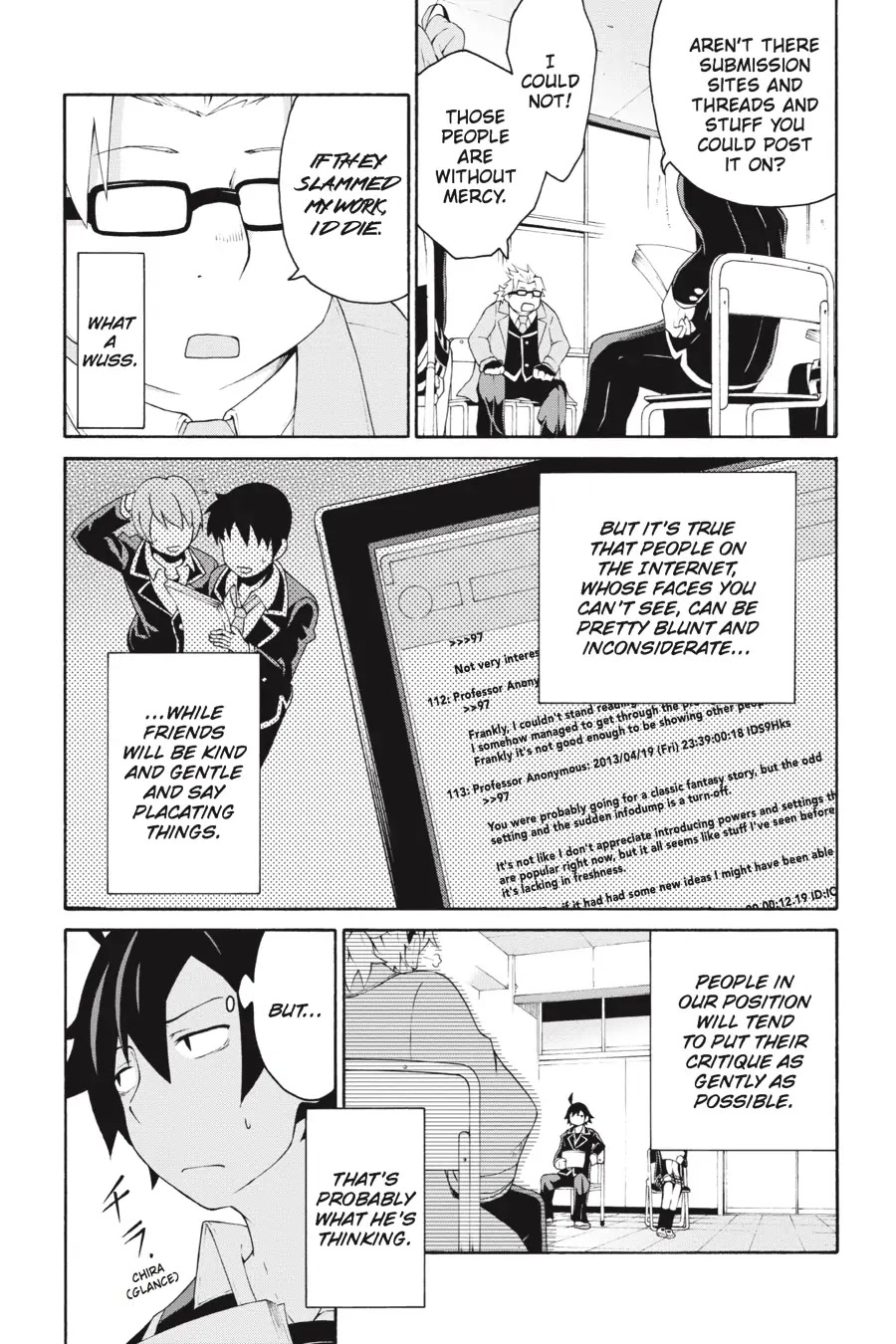 My Youth Romantic Comedy Is Wrong as I Expected @ comic Chapter 5 page 12 - Chapter 5