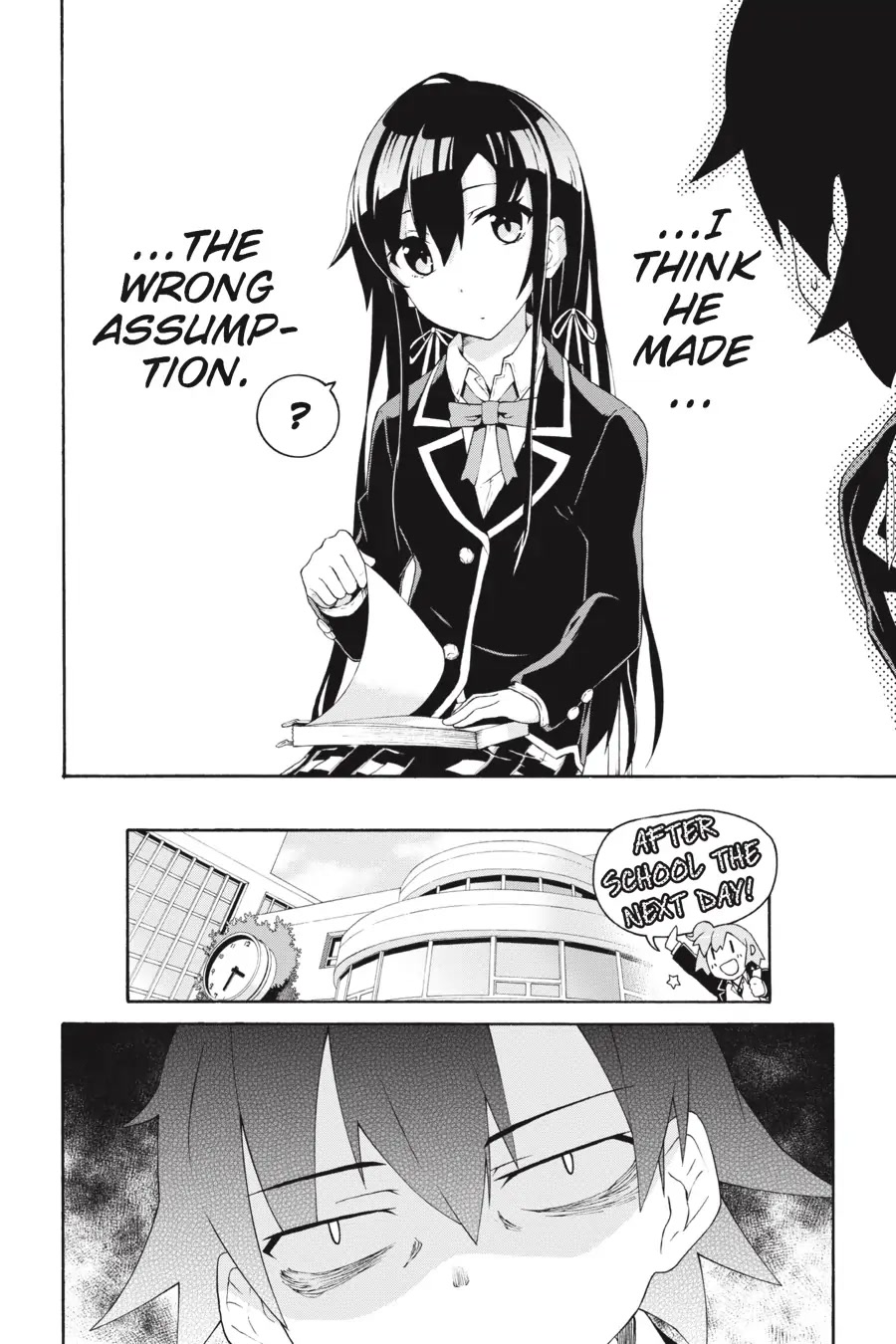 My Youth Romantic Comedy Is Wrong as I Expected @ comic Chapter 5 page 13 - Chapter 5