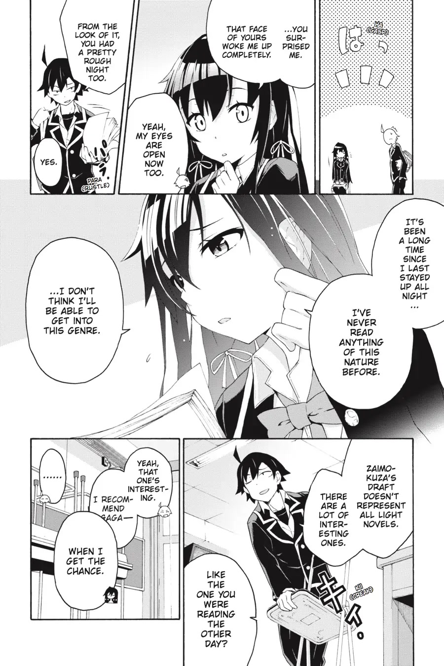 My Youth Romantic Comedy Is Wrong as I Expected @ comic Chapter 5 page 15 - Chapter 5
