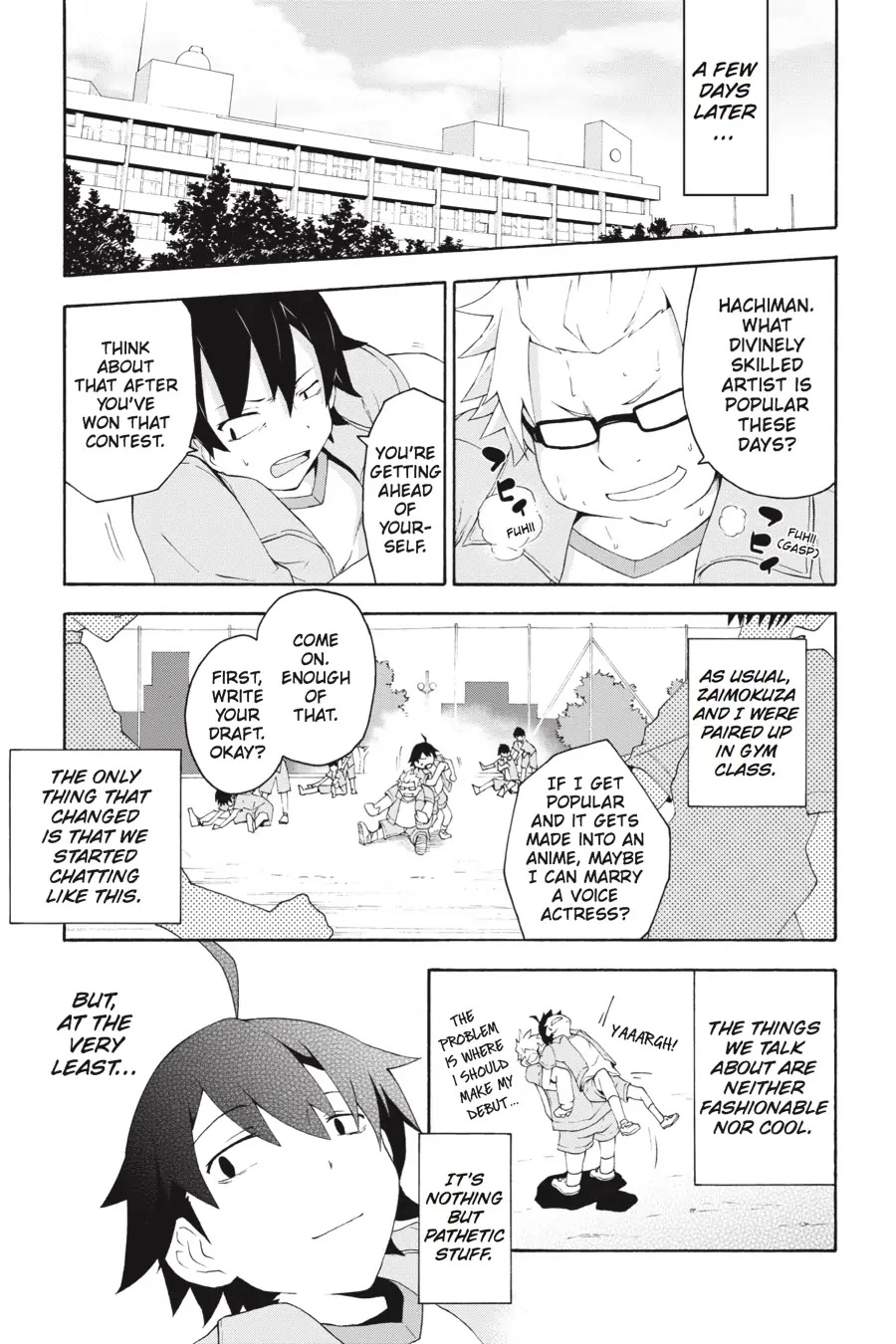 My Youth Romantic Comedy Is Wrong as I Expected @ comic Chapter 5 page 27 - Chapter 5