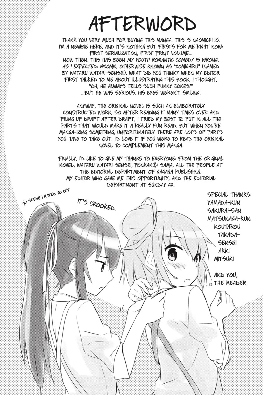 My Youth Romantic Comedy Is Wrong as I Expected @ comic Chapter 5 page 30 - Chapter 5