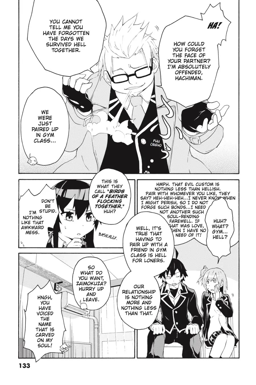 My Youth Romantic Comedy Is Wrong as I Expected @ comic Chapter 5 page 4 - Chapter 5