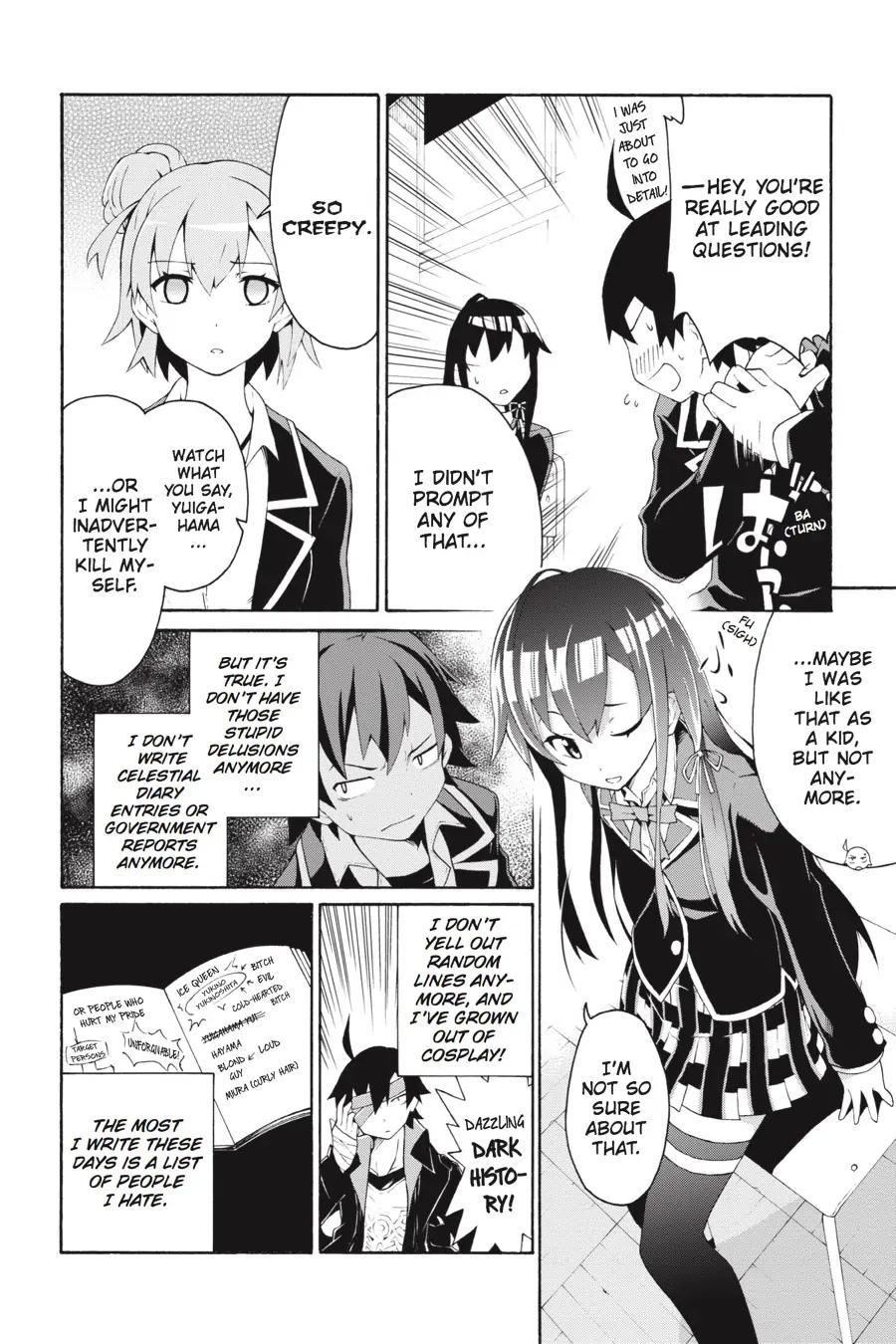 My Youth Romantic Comedy Is Wrong as I Expected @ comic Chapter 5 page 9 - Chapter 5