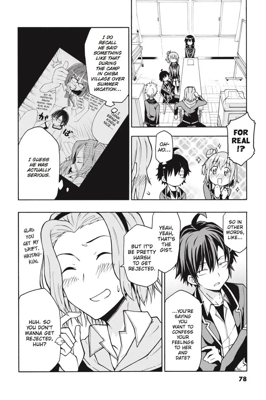 My Youth Romantic Comedy Is Wrong as I Expected @ comic Chapter 50 page 10 - Chapter 50