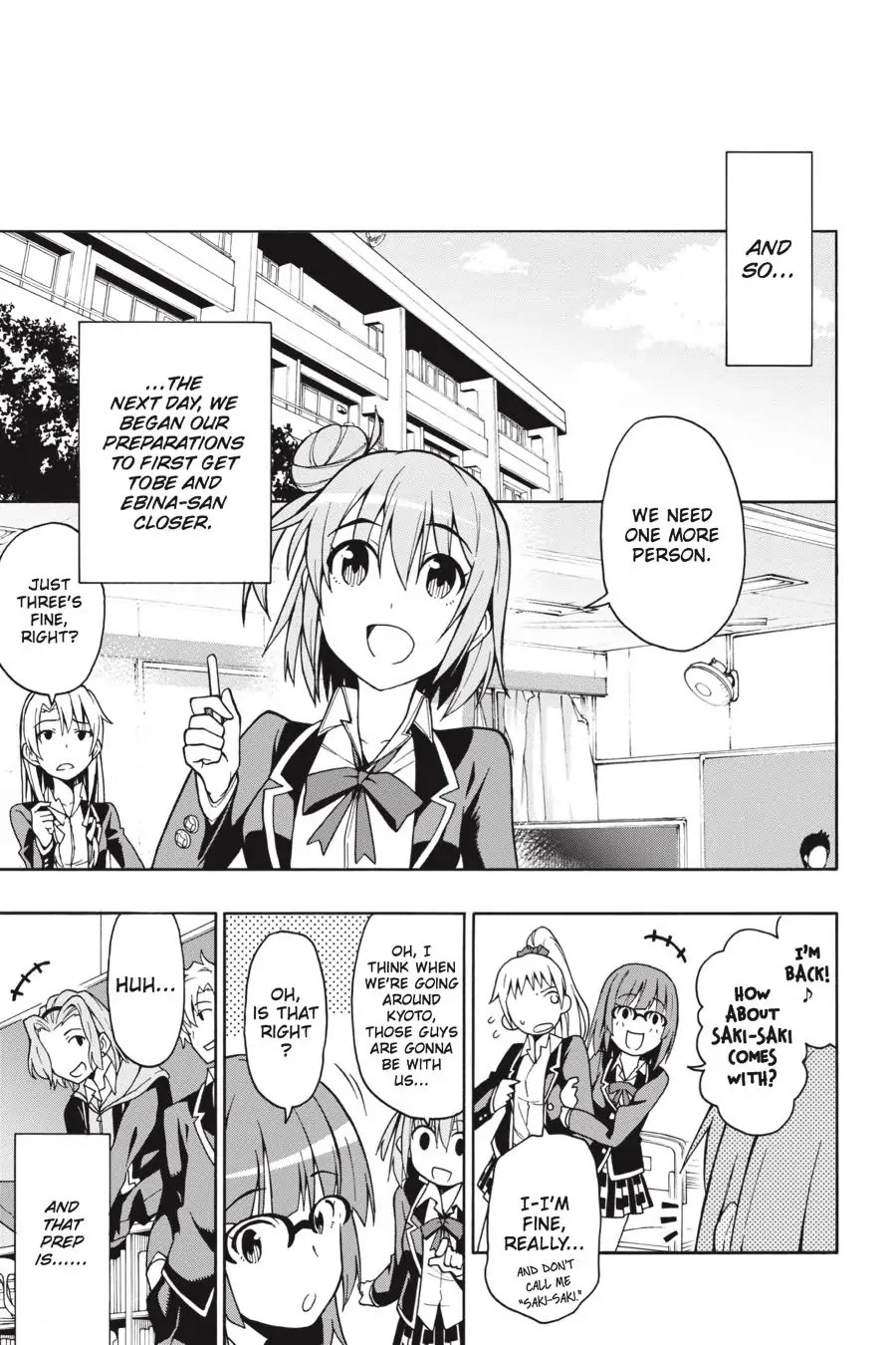 My Youth Romantic Comedy Is Wrong as I Expected @ comic Chapter 50 page 15 - Chapter 50