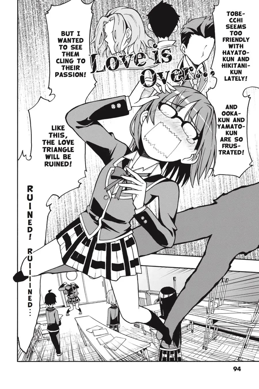 My Youth Romantic Comedy Is Wrong as I Expected @ comic Chapter 50 page 26 - Chapter 50