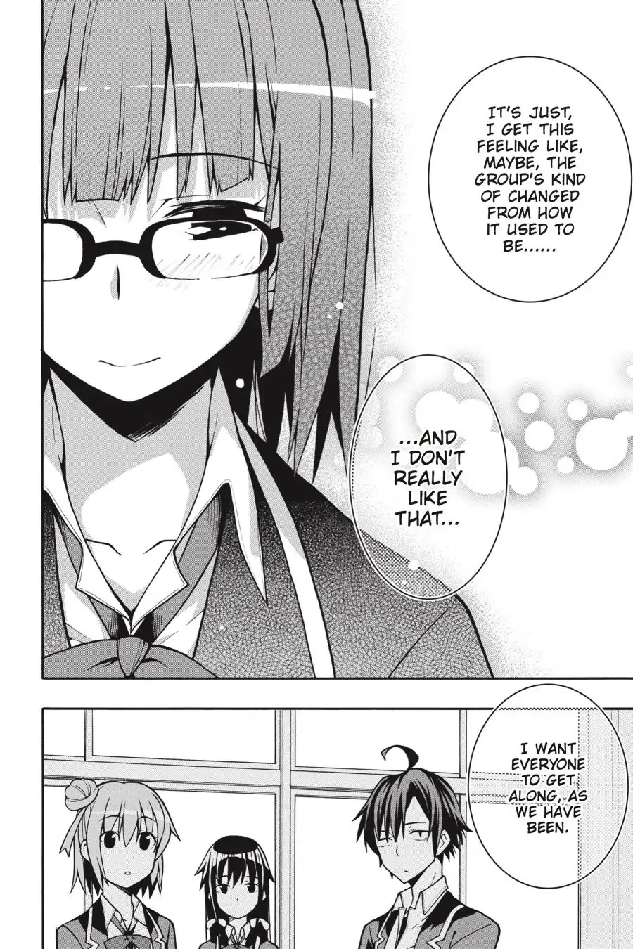 My Youth Romantic Comedy Is Wrong as I Expected @ comic Chapter 50 page 28 - Chapter 50
