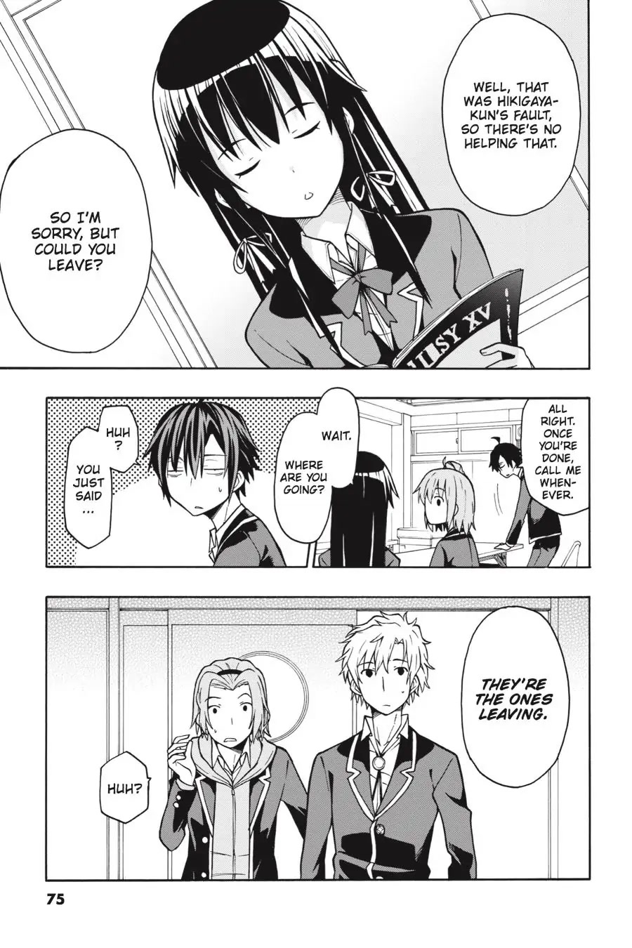 My Youth Romantic Comedy Is Wrong as I Expected @ comic Chapter 50 page 7 - Chapter 50
