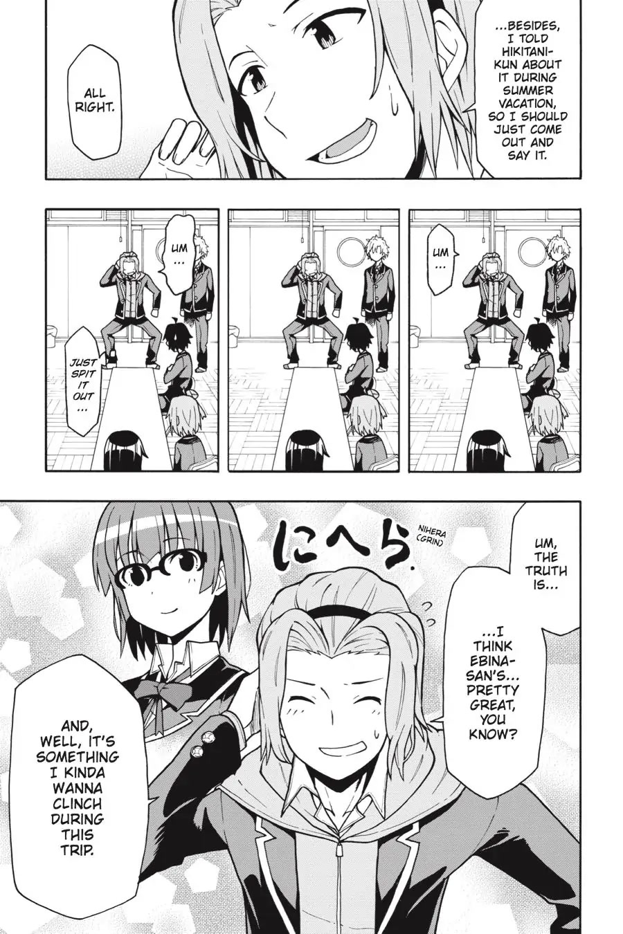 My Youth Romantic Comedy Is Wrong as I Expected @ comic Chapter 50 page 9 - Chapter 50
