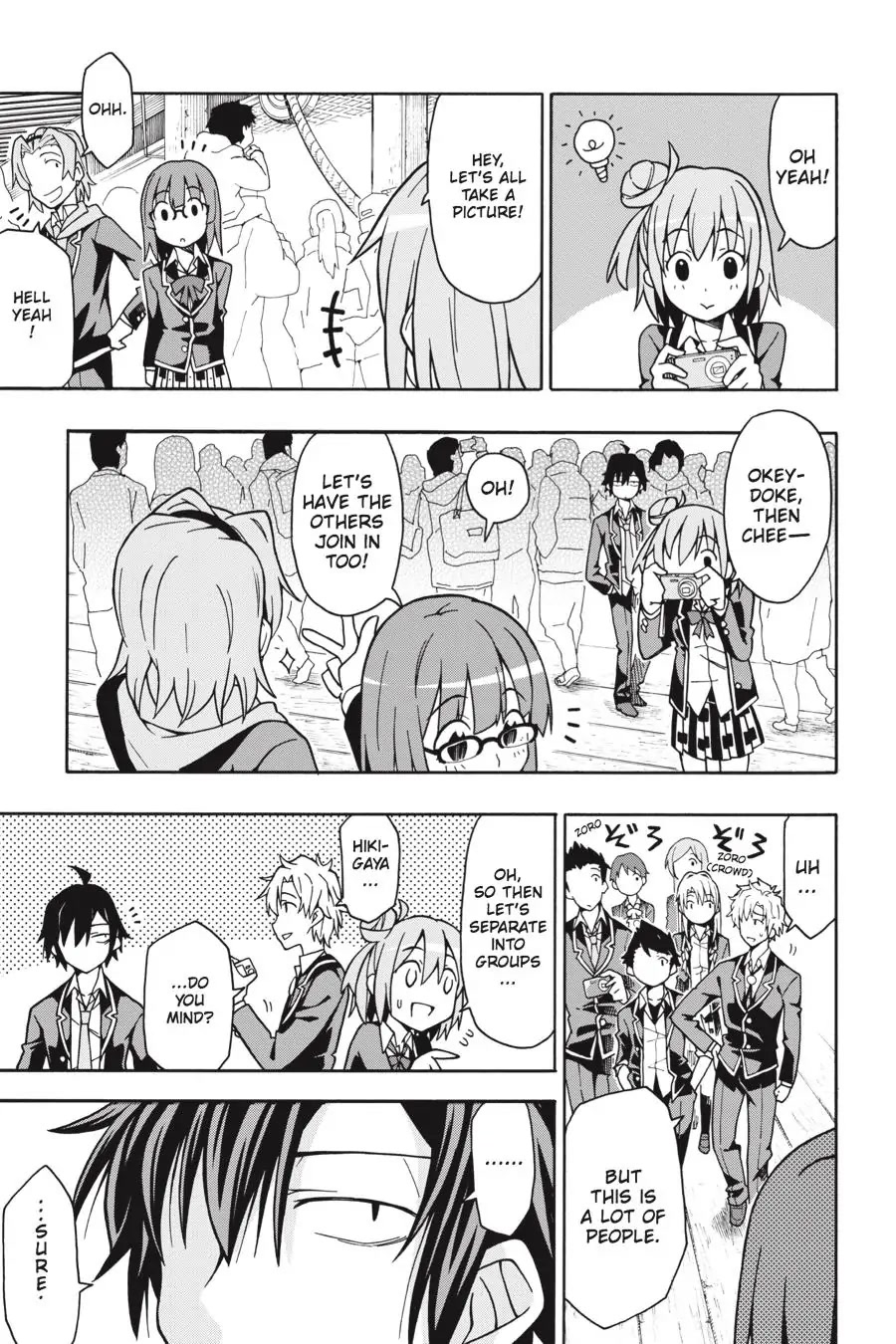 My Youth Romantic Comedy Is Wrong as I Expected @ comic Chapter 51 page 11 - Chapter 51