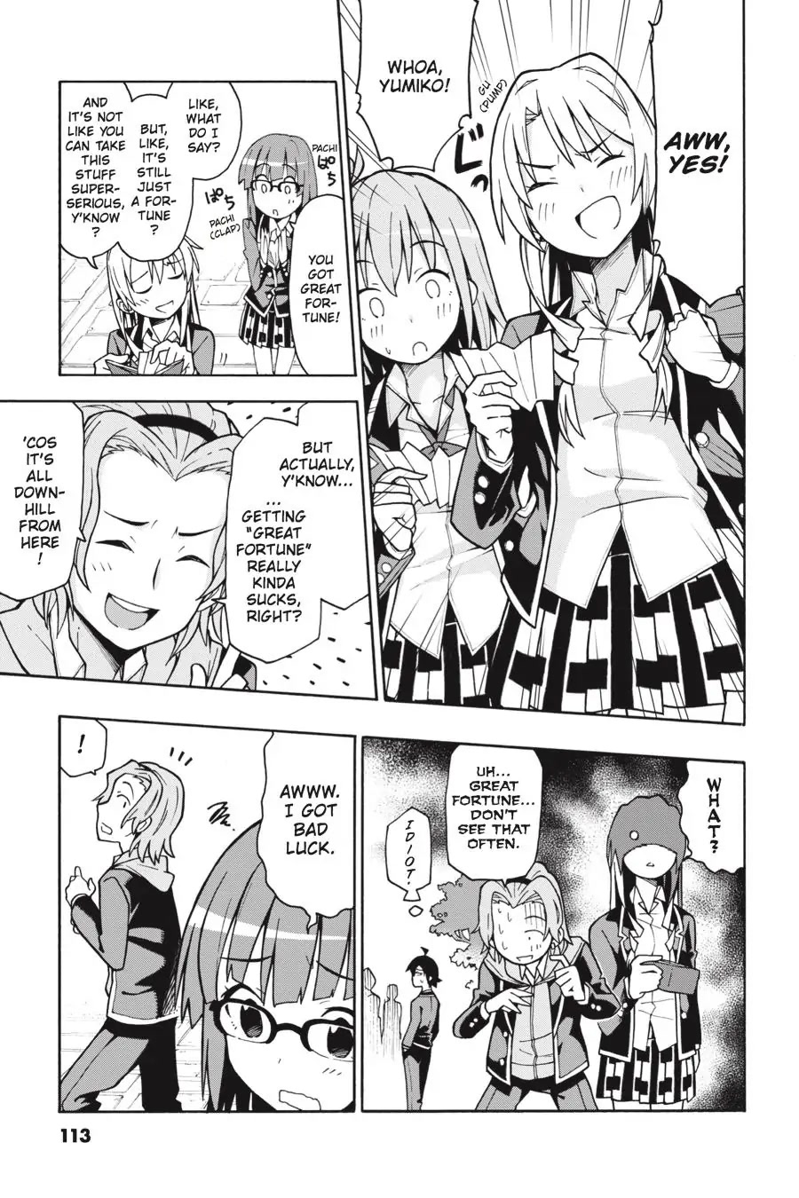 My Youth Romantic Comedy Is Wrong as I Expected @ comic Chapter 51 page 13 - Chapter 51