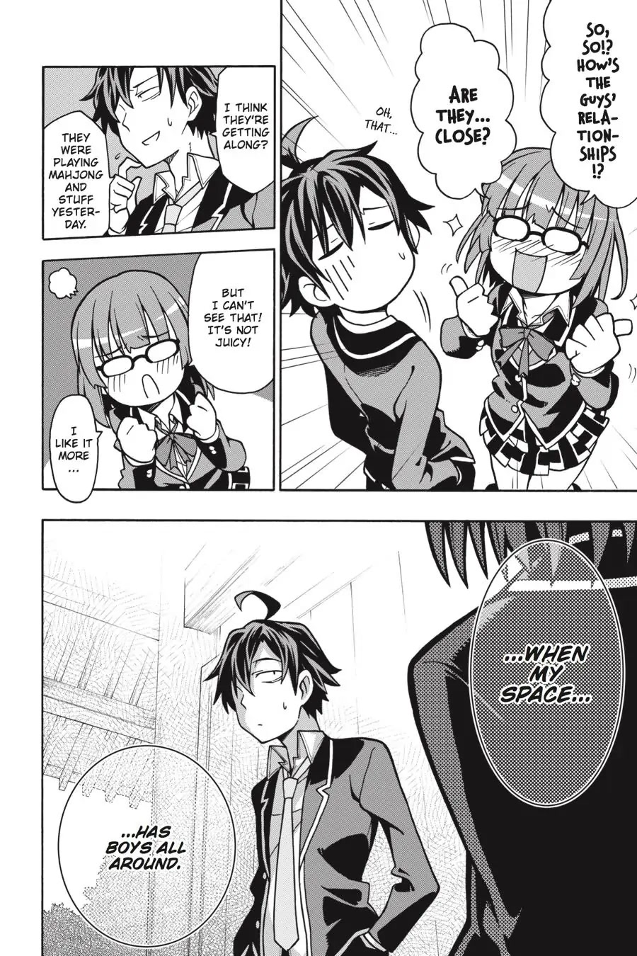 My Youth Romantic Comedy Is Wrong as I Expected @ comic Chapter 52 page 12 - Chapter 52